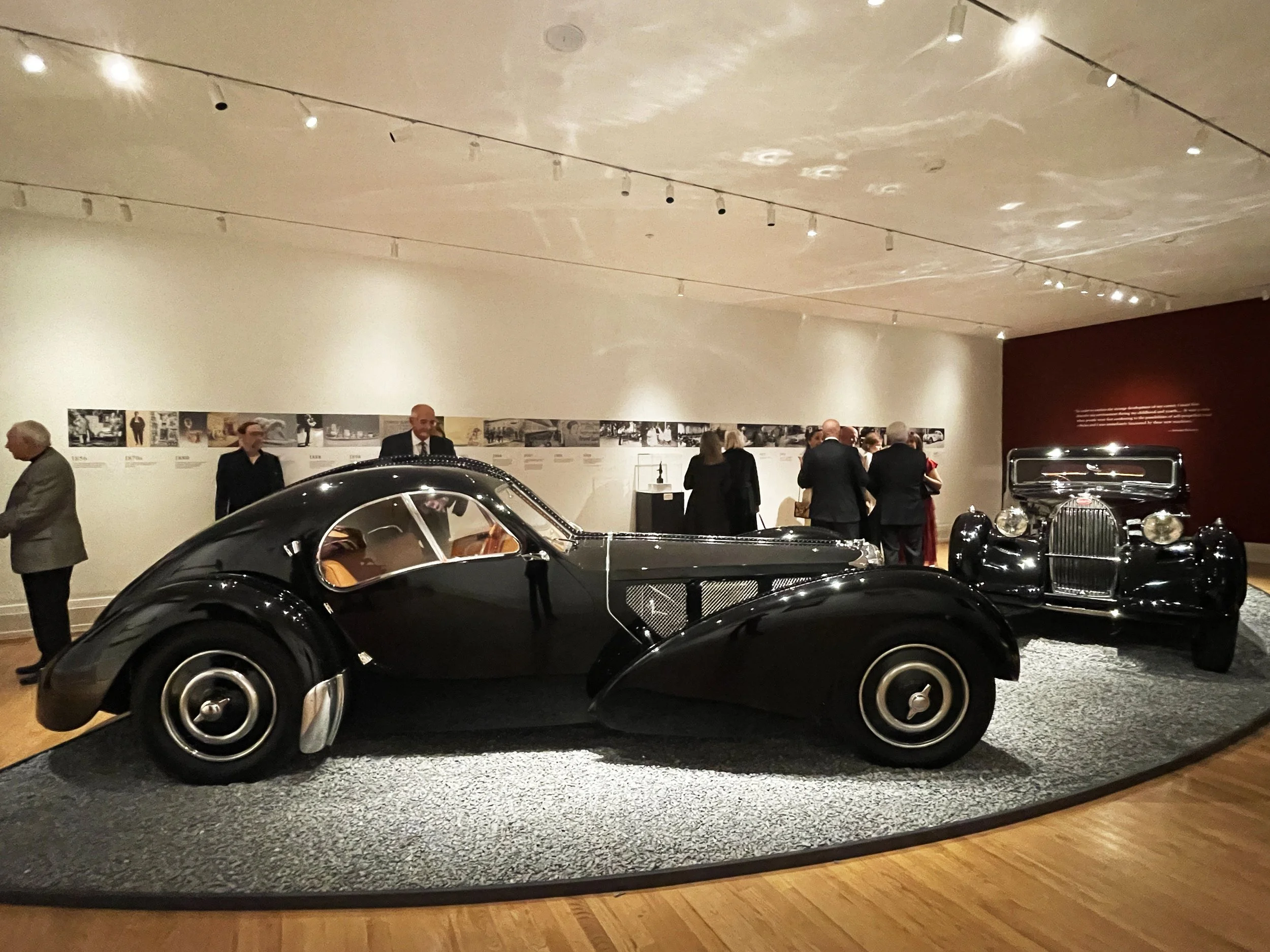 Bugatti Exhibit - Gallery interior car