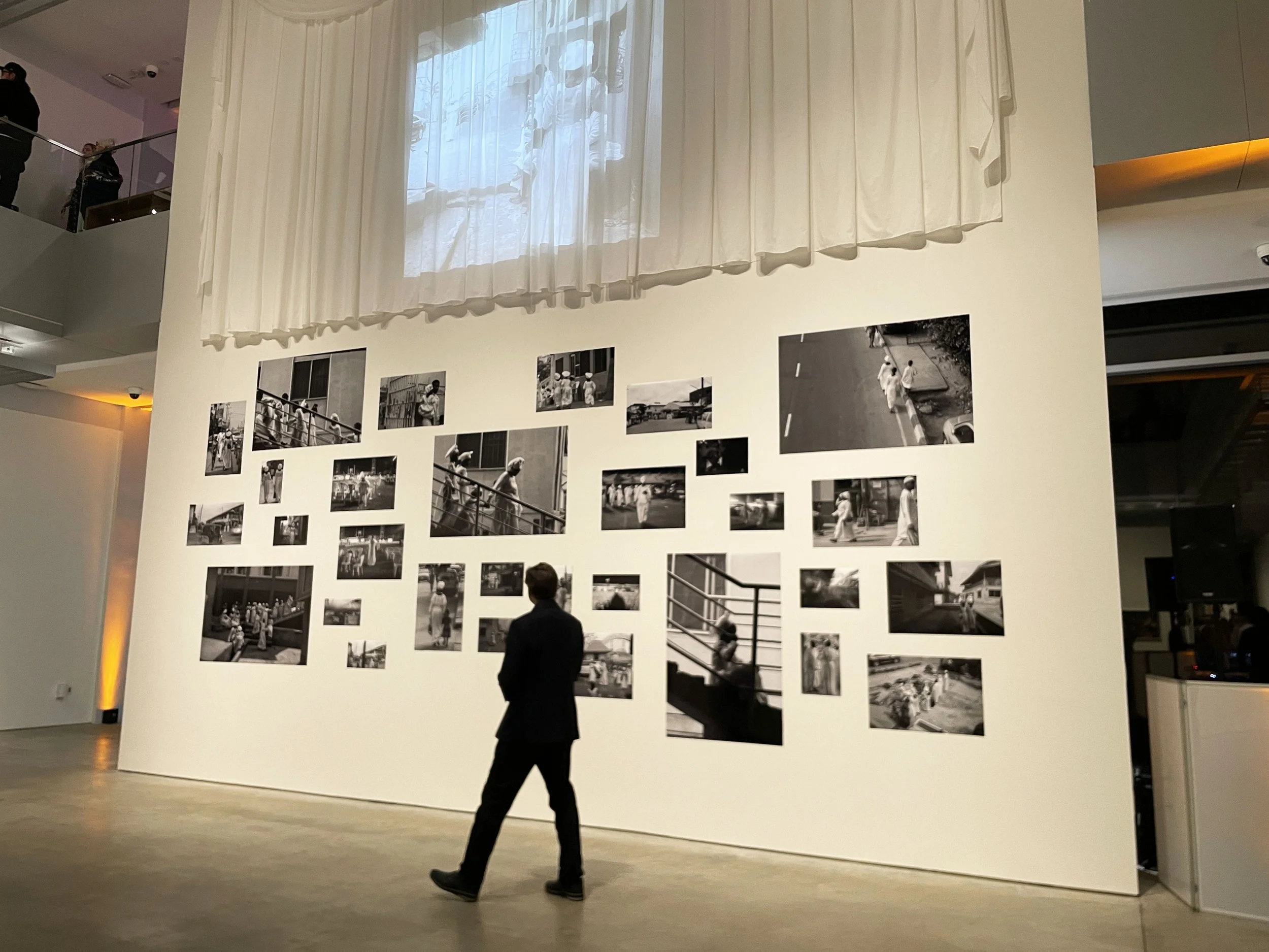 We are Here - Gallery interior collage