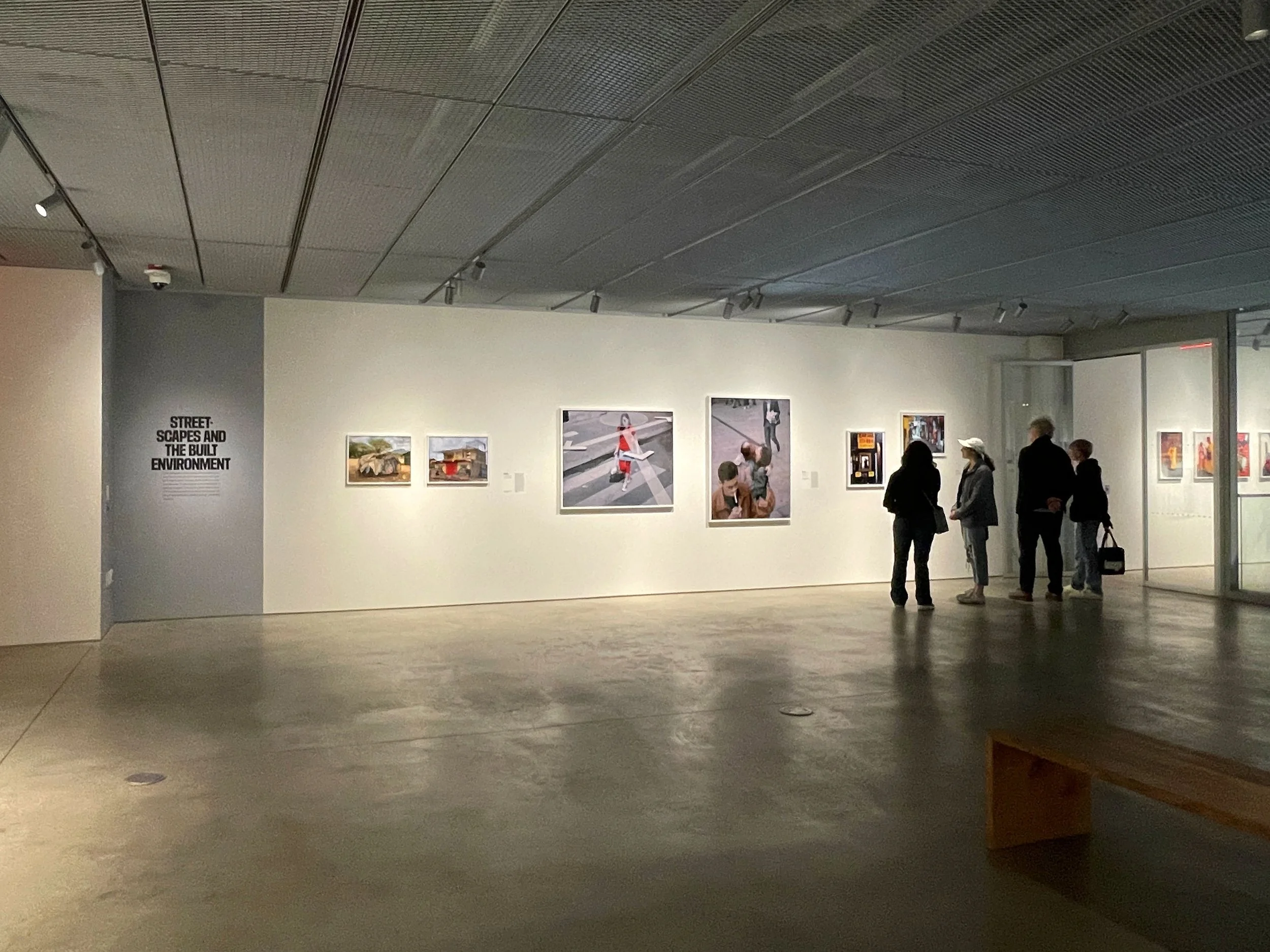 We are Here - Gallery interior wall