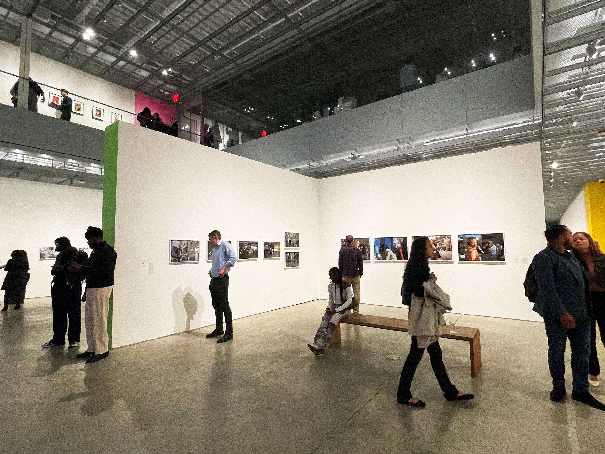 We are Here - Gallery interior walls