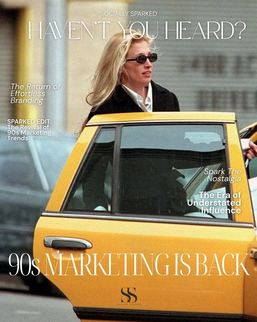The Socially Sparked Magazine Edition 0.1 

Recognition is revenue. 

And 90s marketing understood that. Do you? 

Stop chasing trends. Start building something timeless! 🖤

#lovestory #90s #marketing #socialmediaagency #carolynbessettekennedy