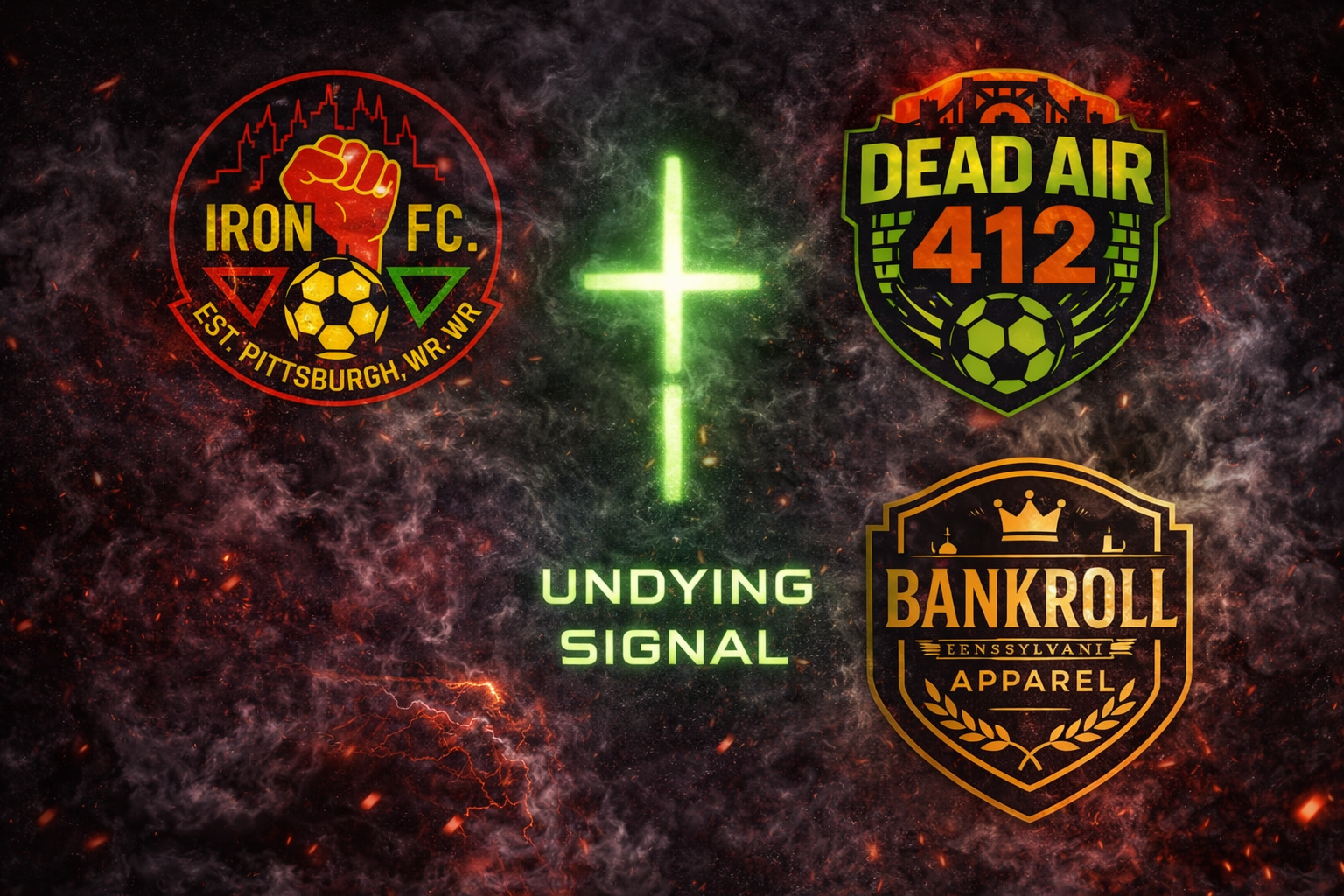 Engineered Energy: Iron City FC x Bankroll 412 Apparel