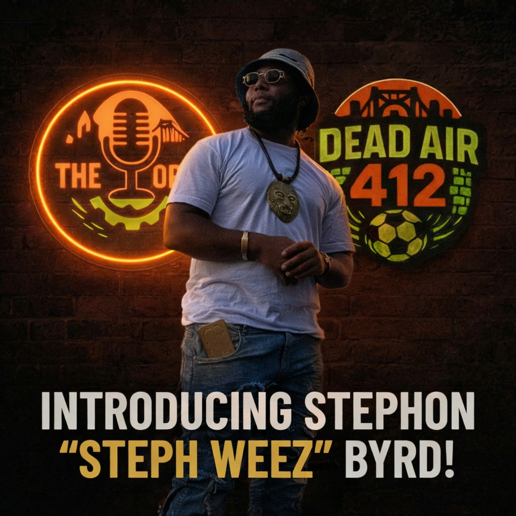 📰 OFFICIAL PRESS RELEASE

Dead Air 412 & Iron City FC— Stephon “Steph Weez” Byrd