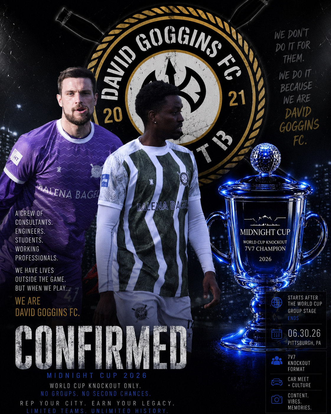 ⚡ DAVID GOGGINS FC — MIDNIGHT CUP FEATURE