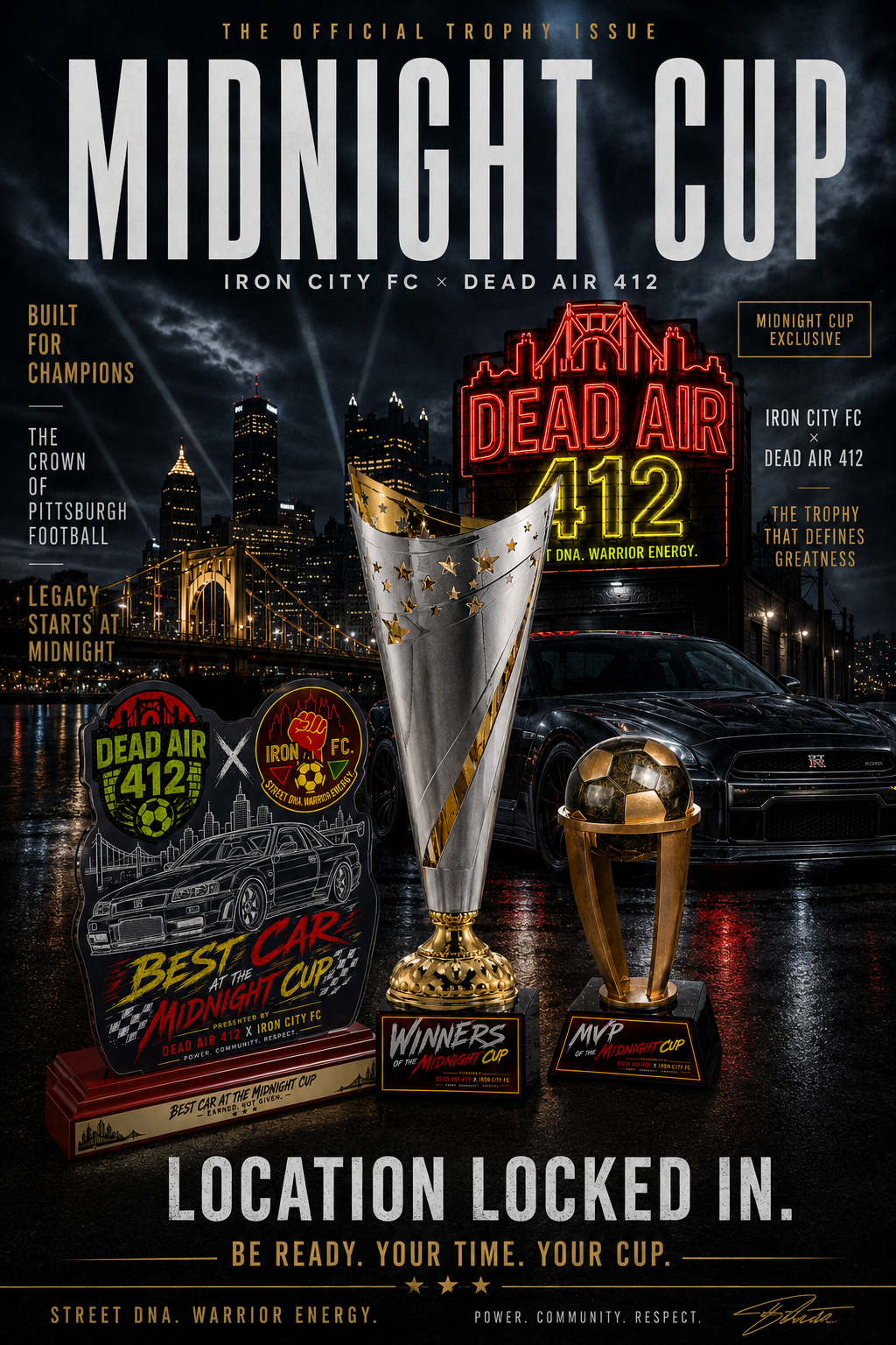 DEAD AIR REPORT: MIDNIGHT CUP TROPHIES UNVEILED AS LOCATION IS OFFICIALLY LOCKED IN