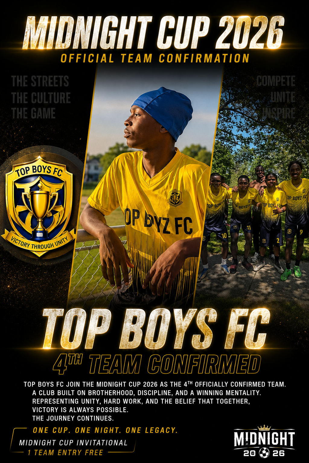 DEAD AIR 412 REPORT: Top Boys FC Joins the Midnight Cup 