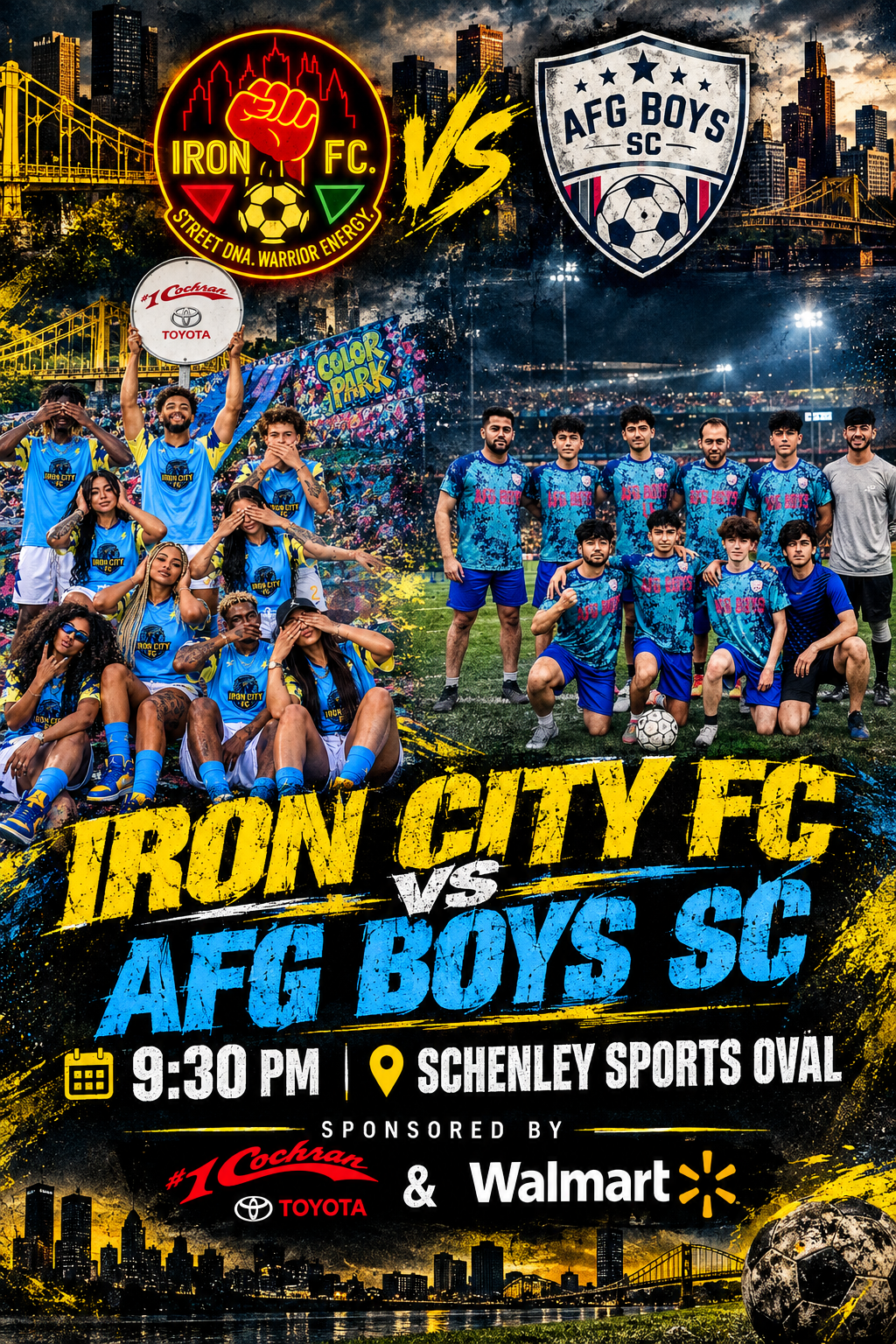 IRON CITY FC vs AFG BOYS SC