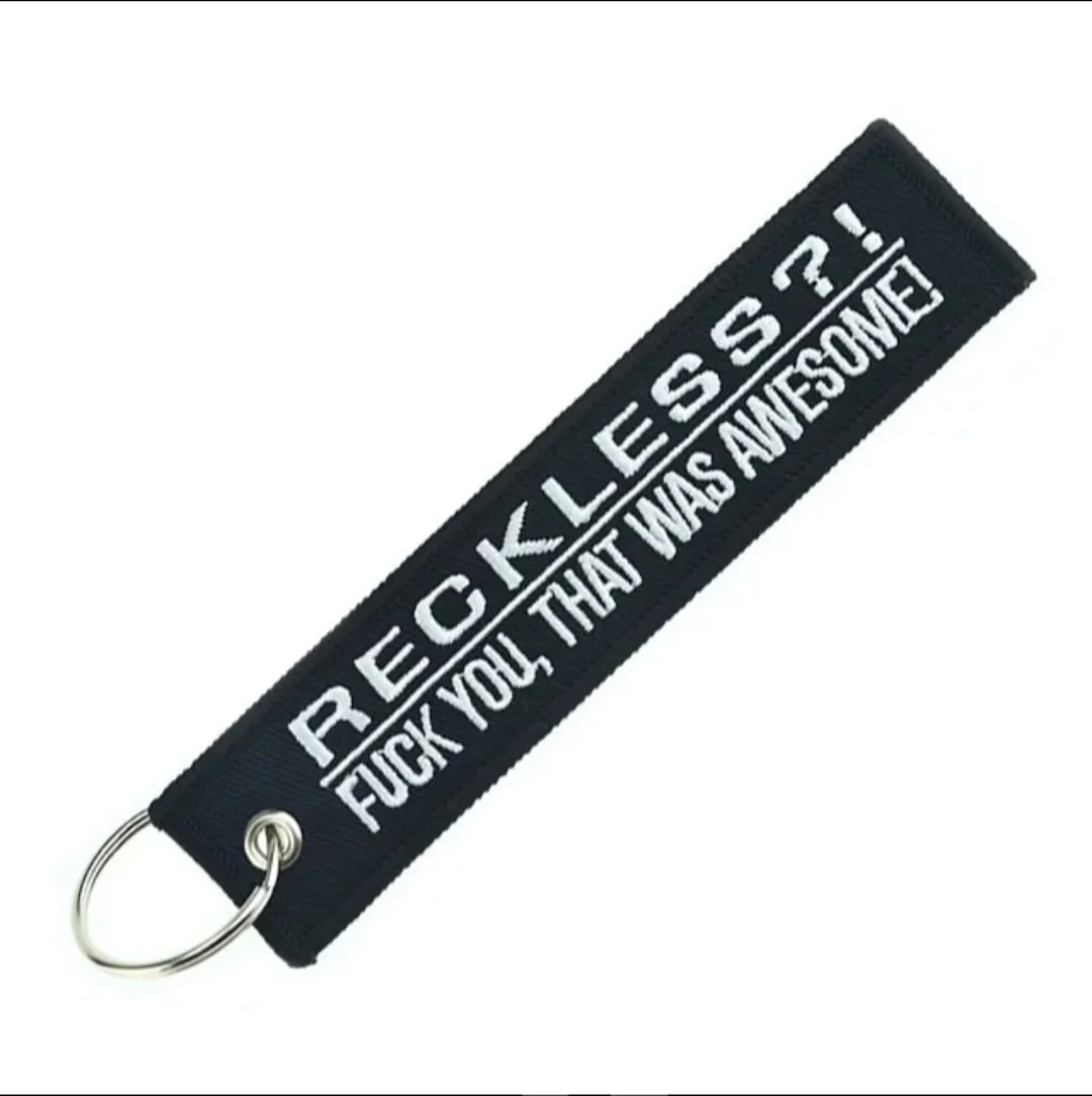 Reckless Keychain