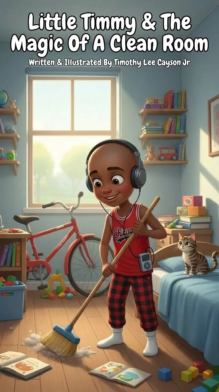 LITTLE TIMMY & THE MAGIC OF A       CLEAN ROOM 