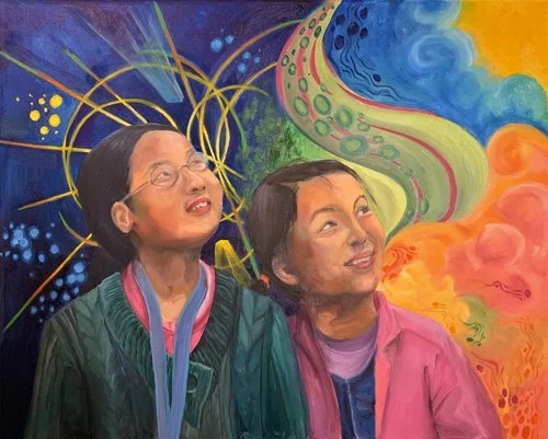 oil paint 
36" x 48"