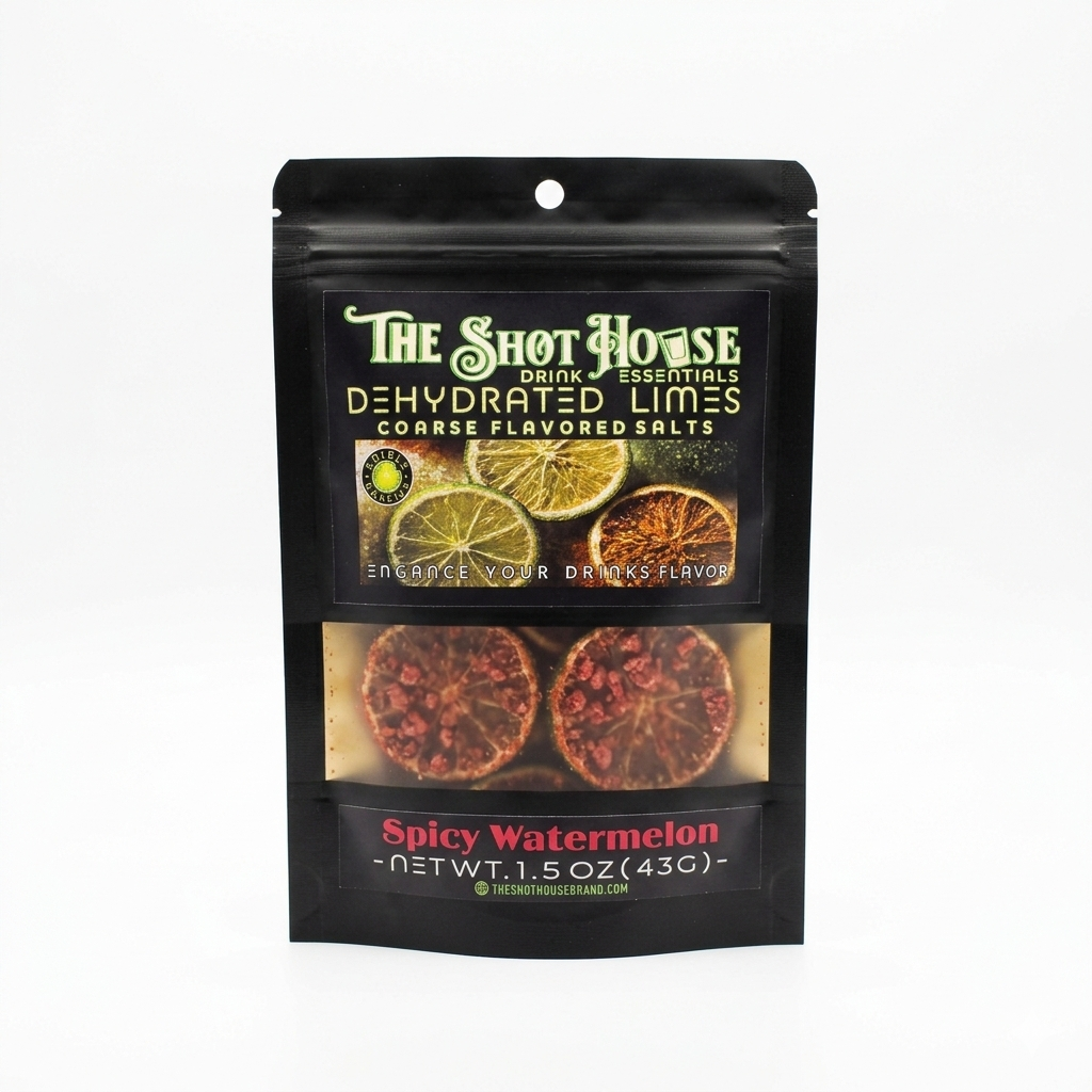 Spicy Watermelon Dehydrated Lime Wheels