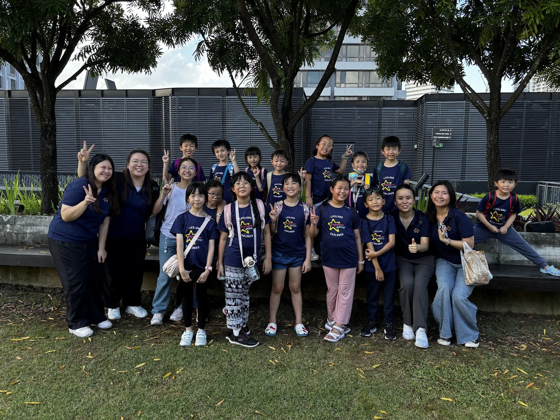 Students and educators from Explorer Junior afterschool programme building a close-knit STEM learning community