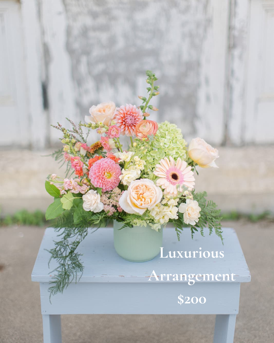 elegant flower arrangement in vase Airdrie delivery