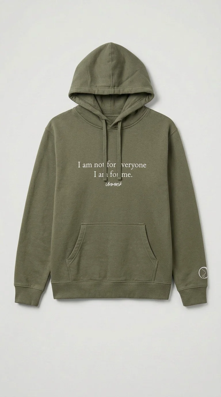 Army Green I am not for everyone hoodie.jpg