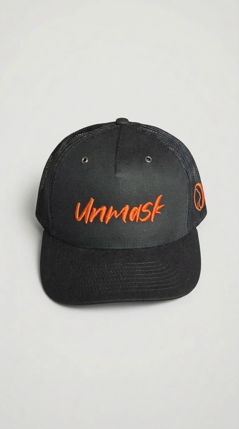Black Orange Unmask Hat.jpg