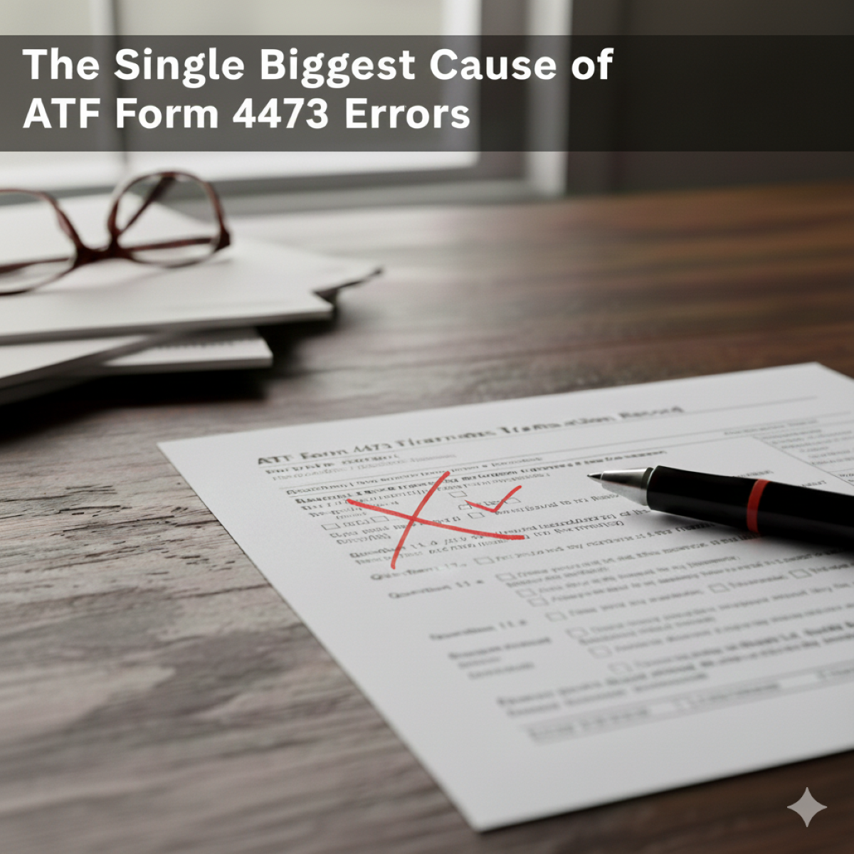 The Single Biggest Cause of ATF Form 4473 Errors (And How to Fix It)