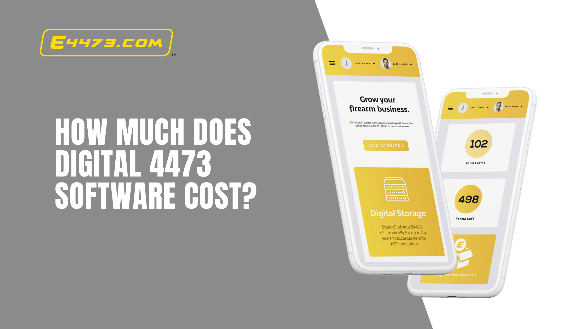 How Much Does Digital 4473 Software Cost?
