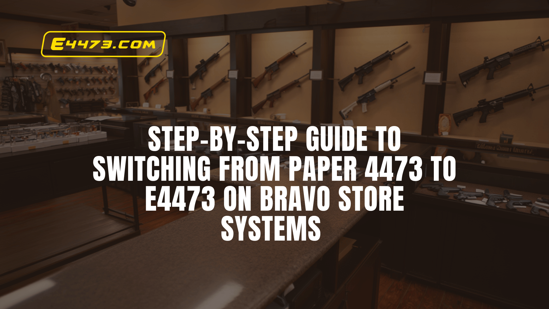 Switching from Paper to Electronic 4473: The Complete Migration Guide