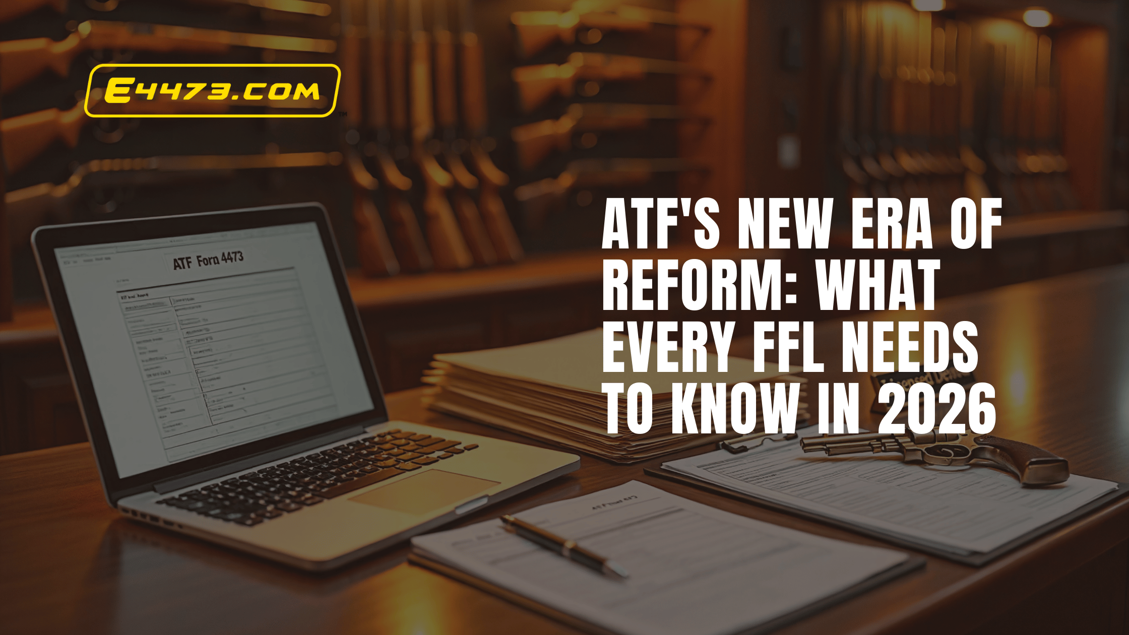 ATF's New Era of Reform: What Every FFL Needs to Know in 2026