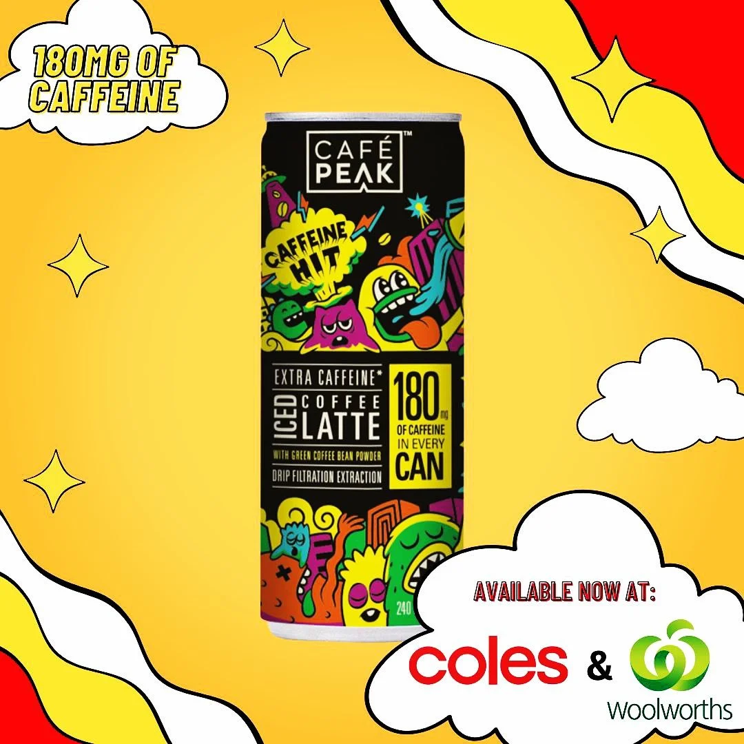 Café Peak Iced Coffee Range - Launched in Coles (Oct 2022)