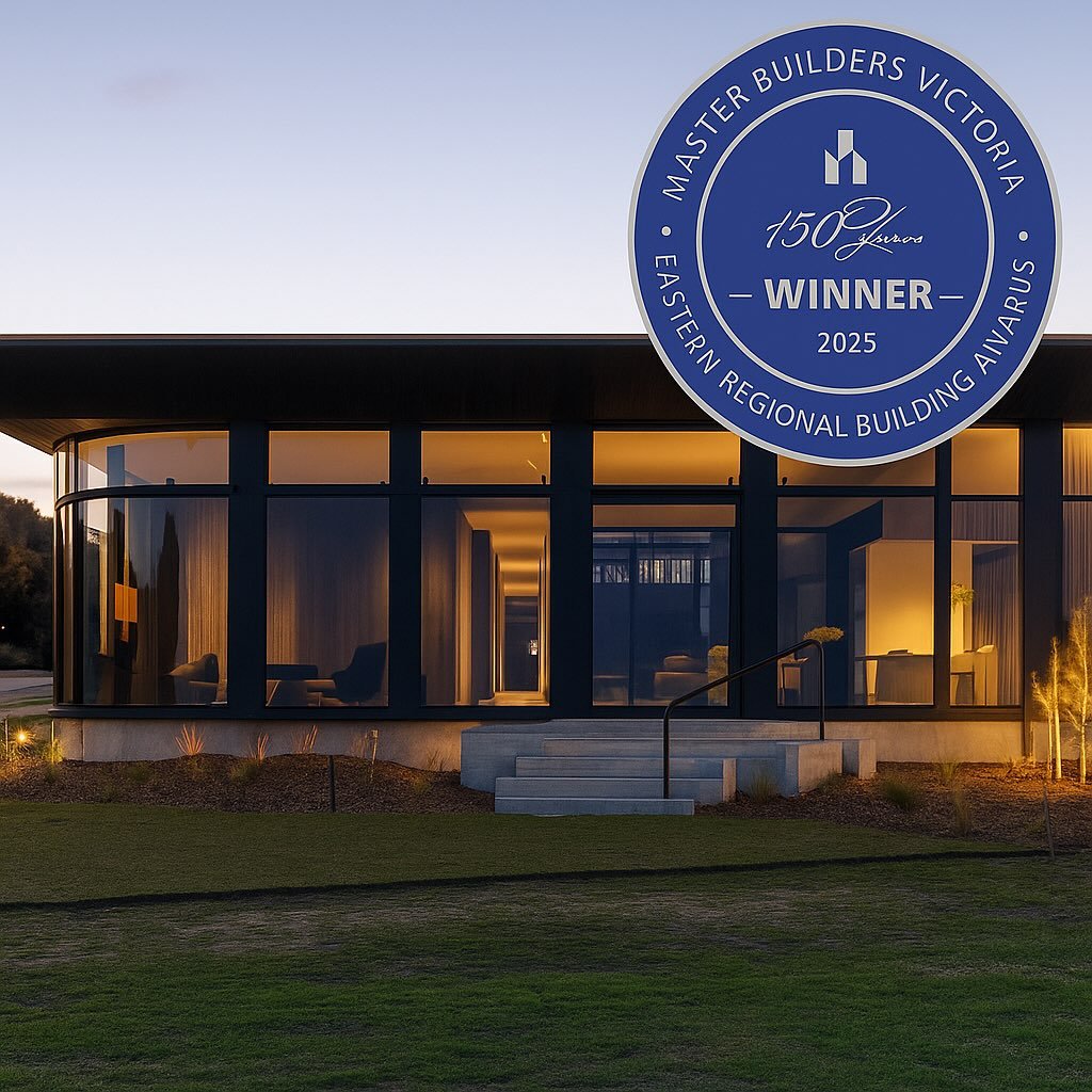 Best Custom Home Over $2M 
Proud to announce this project has taken out top honours at the 2025 Master Builders Regional Victoria Awards in the highest category. 

A true reflection of craftsmanship, collaboration, and architectural vision &mdash; br