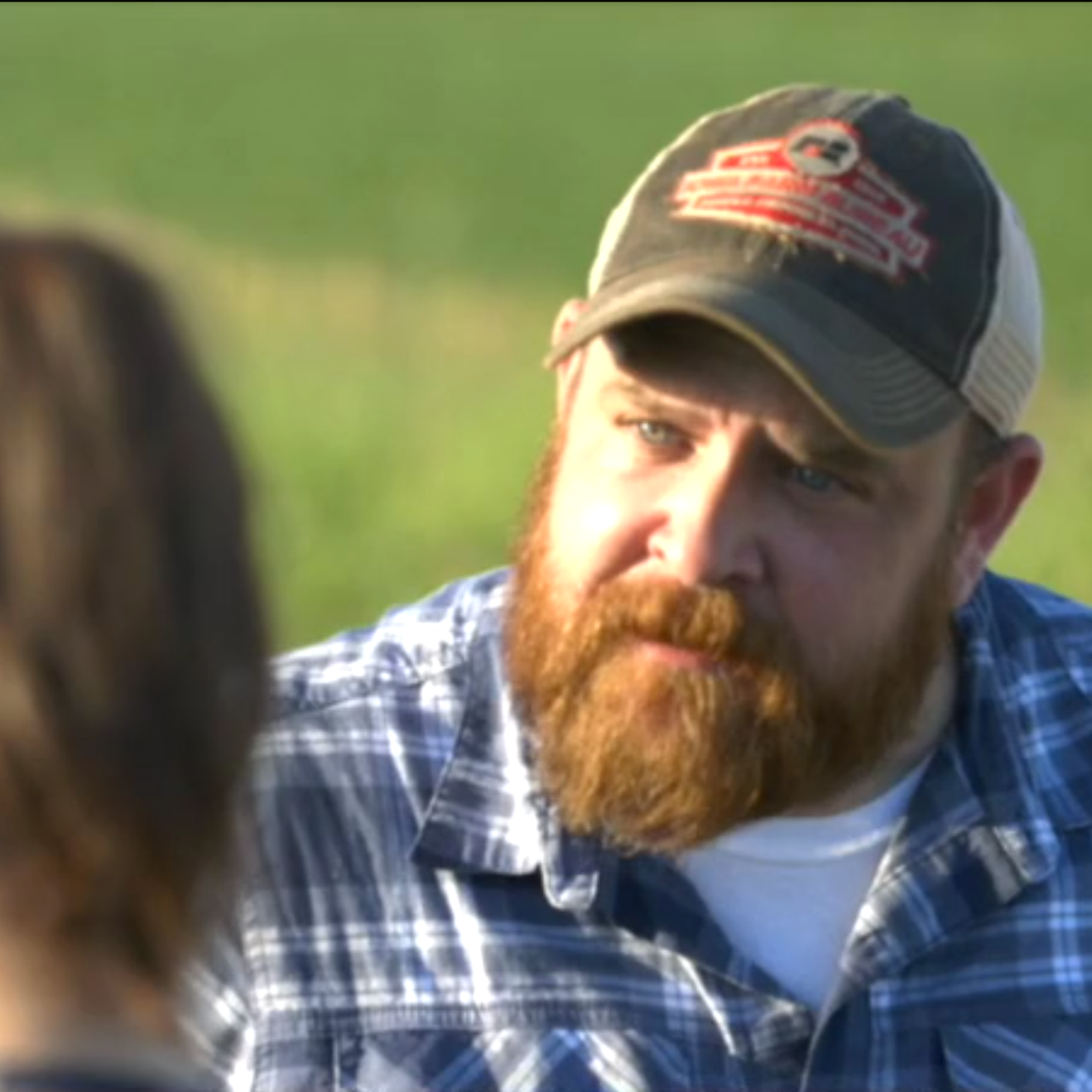 Actor John Victor Allen in a scene for "Complete Bull"