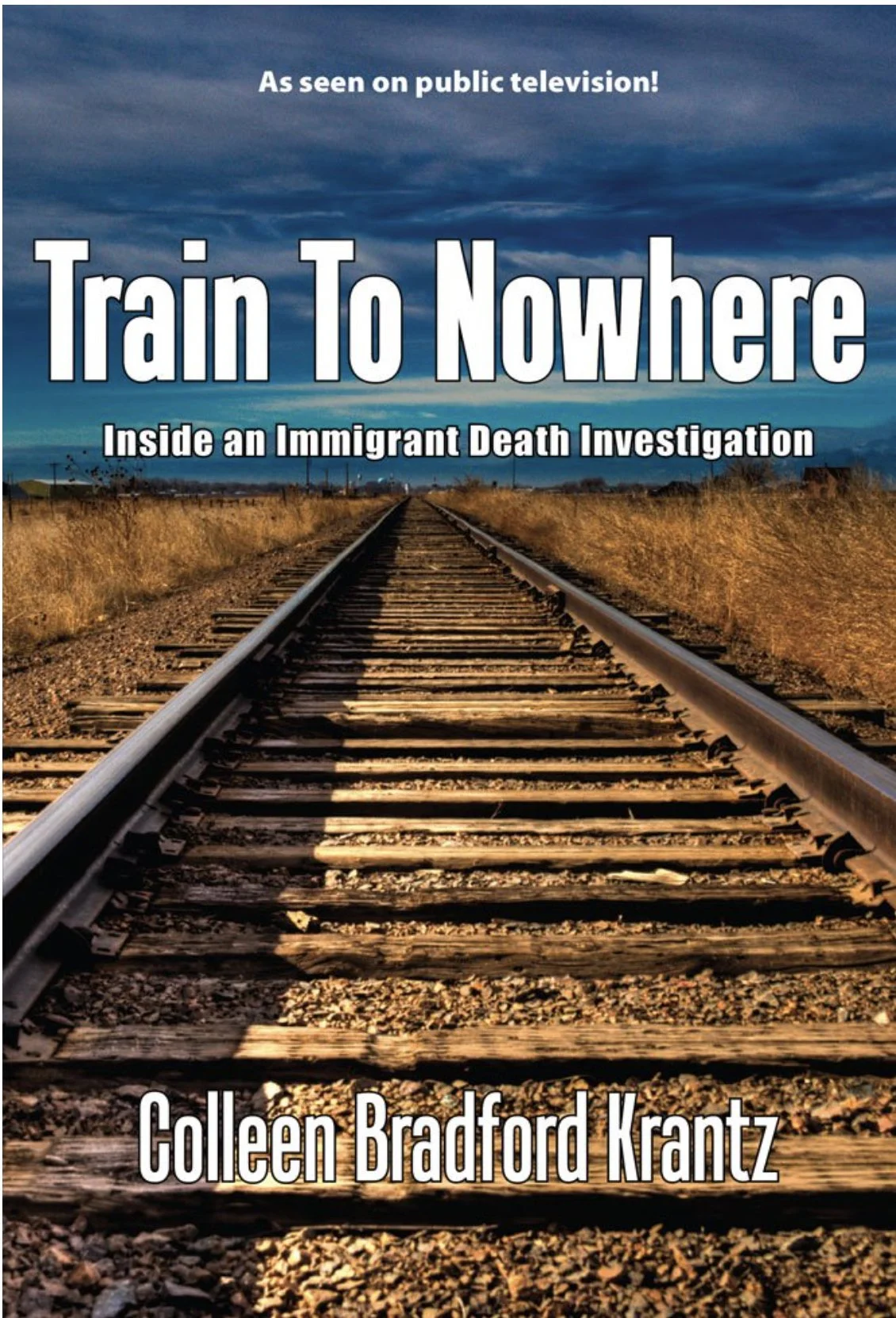 The book Train to Nowhere is available via the site of the publisher, Ice Cube Press, or via Amazon