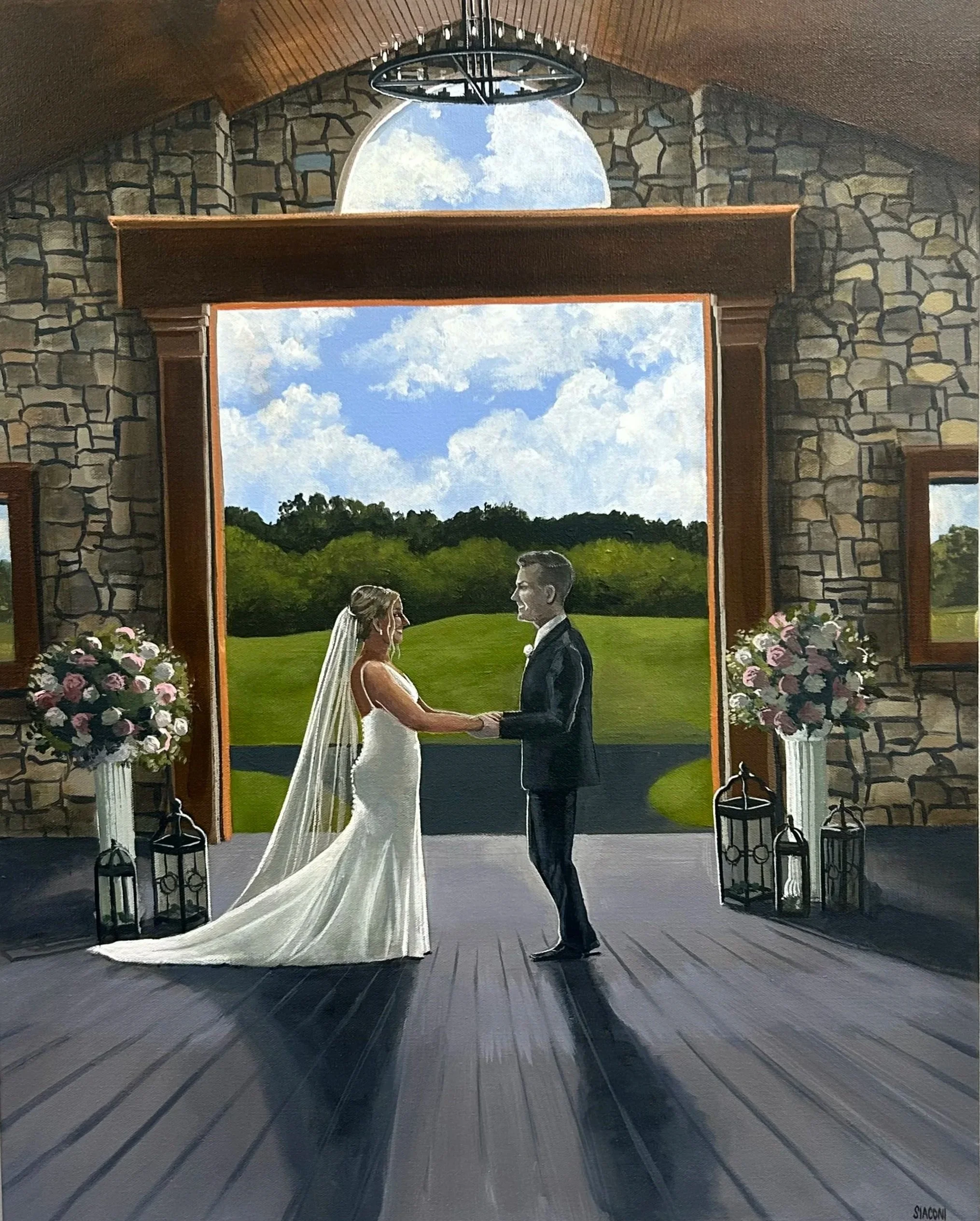 Katie & Tommy: Vignon Manor Farms 24inx30in