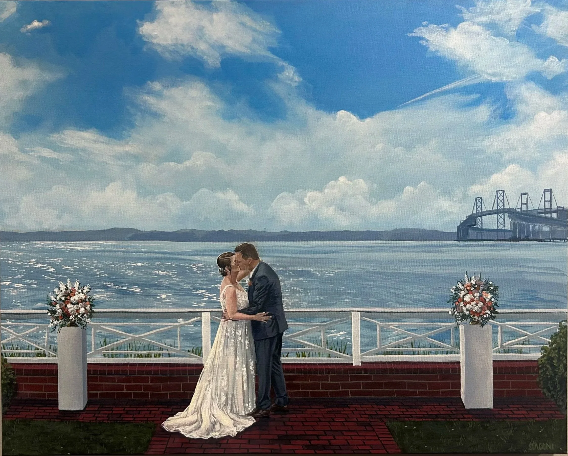 Lauren & Bryan: CBBC 24inx30in