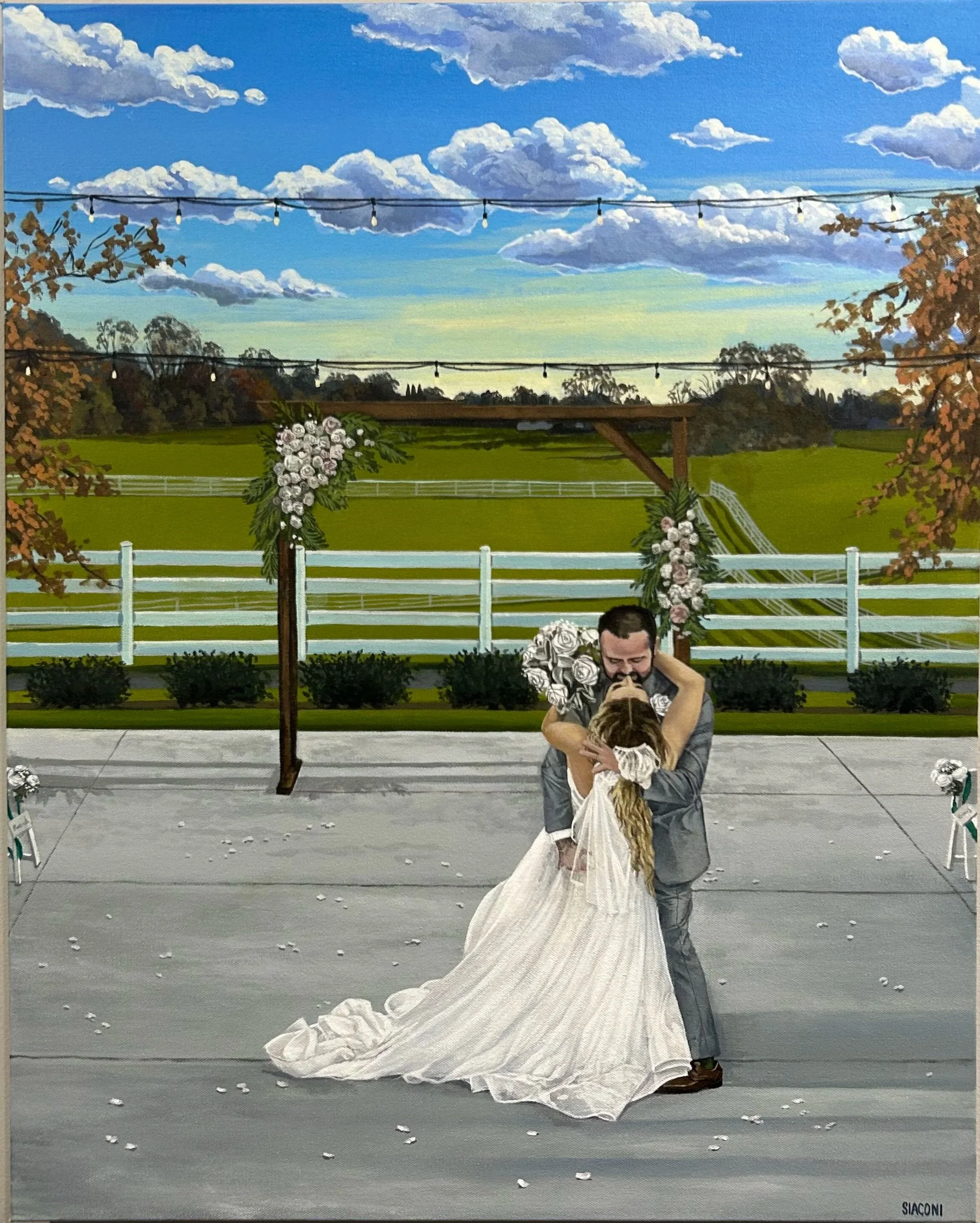 Tommy & Mackenzey: Vignon Manor Farms 24inx30in
