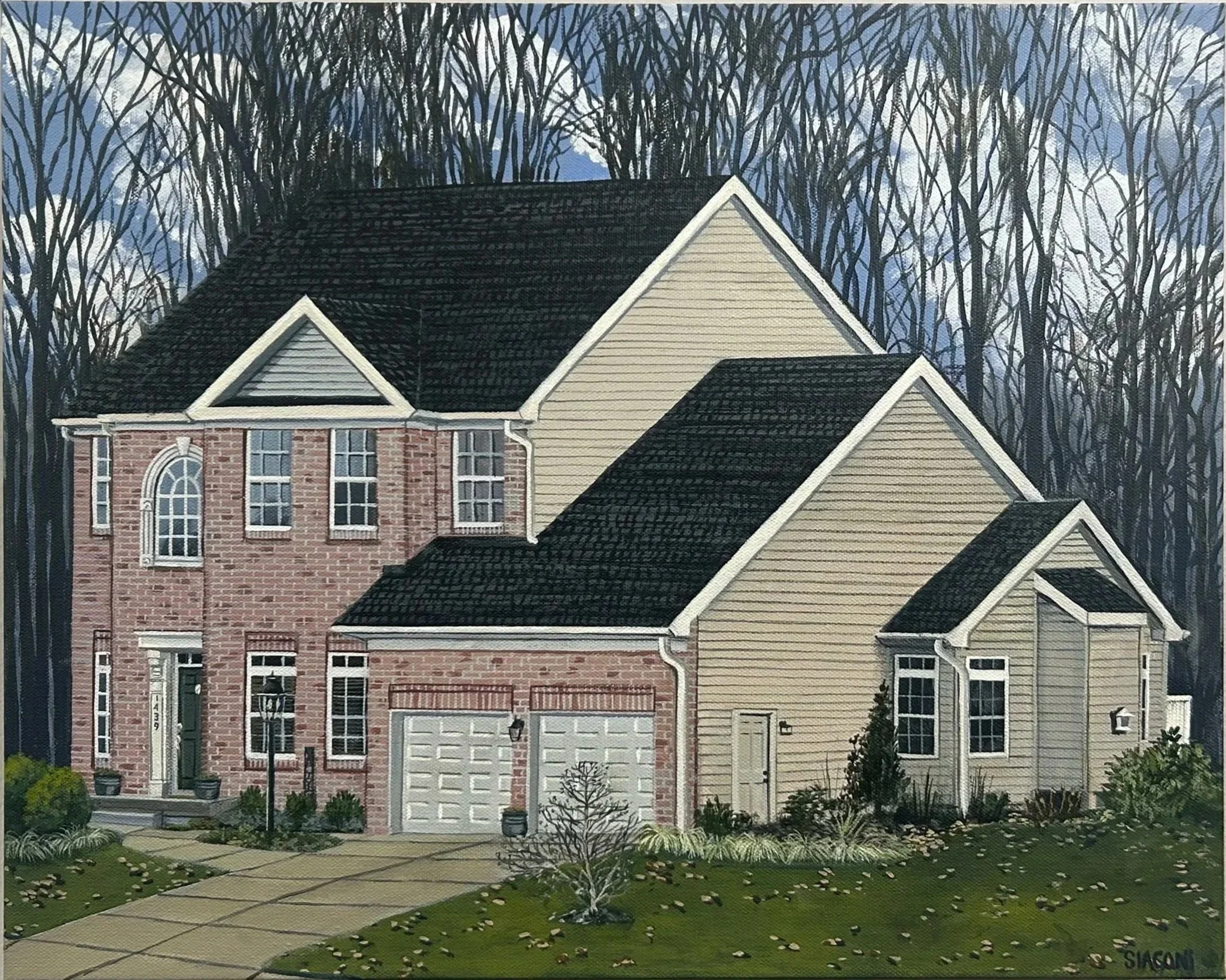 Eagle Ridge Run 16inx20in