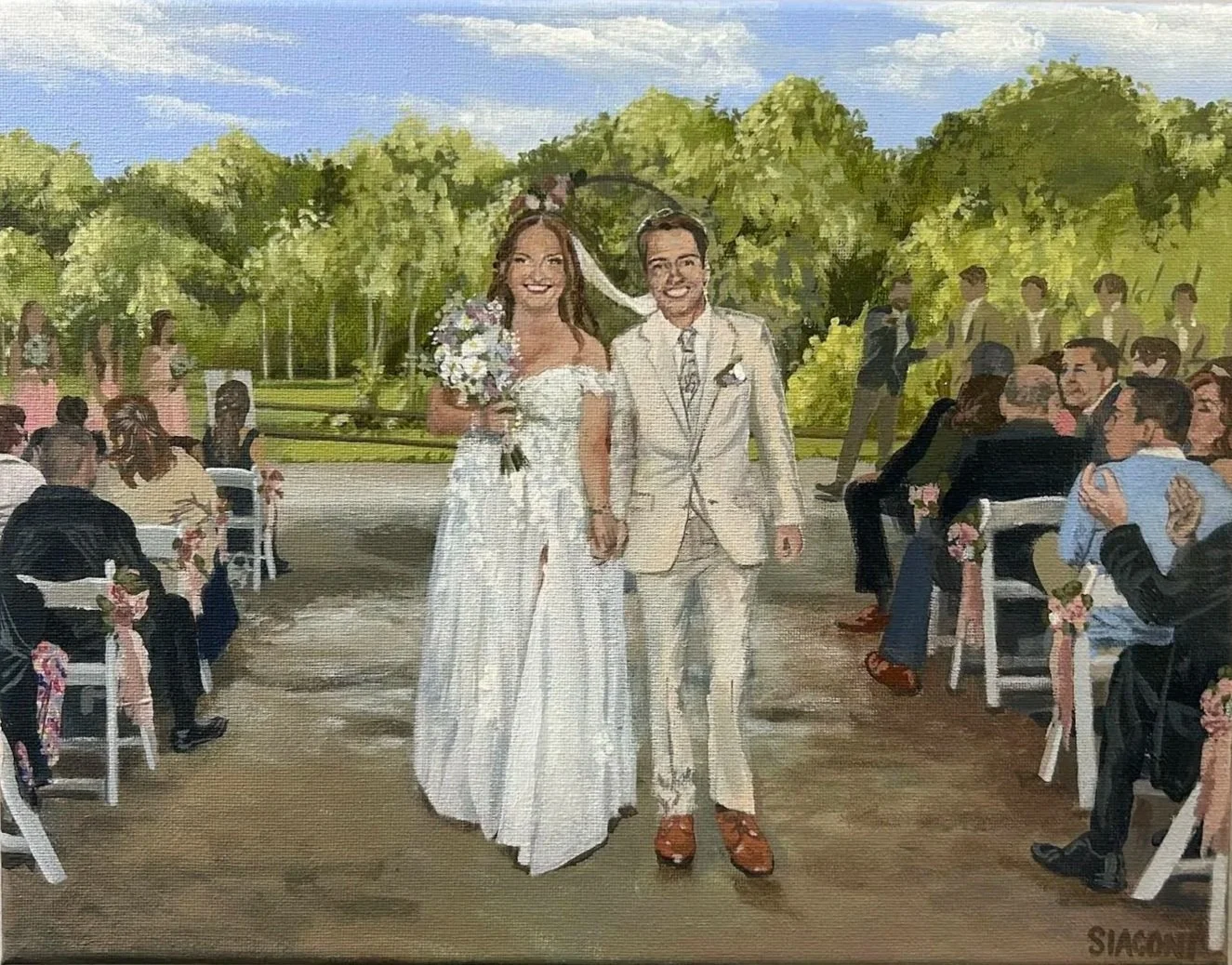 Ceremony Exit 11inx14in