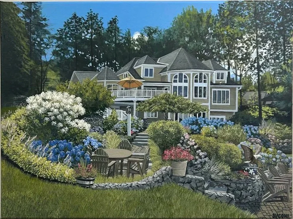 Lake House, NH 18inx24in