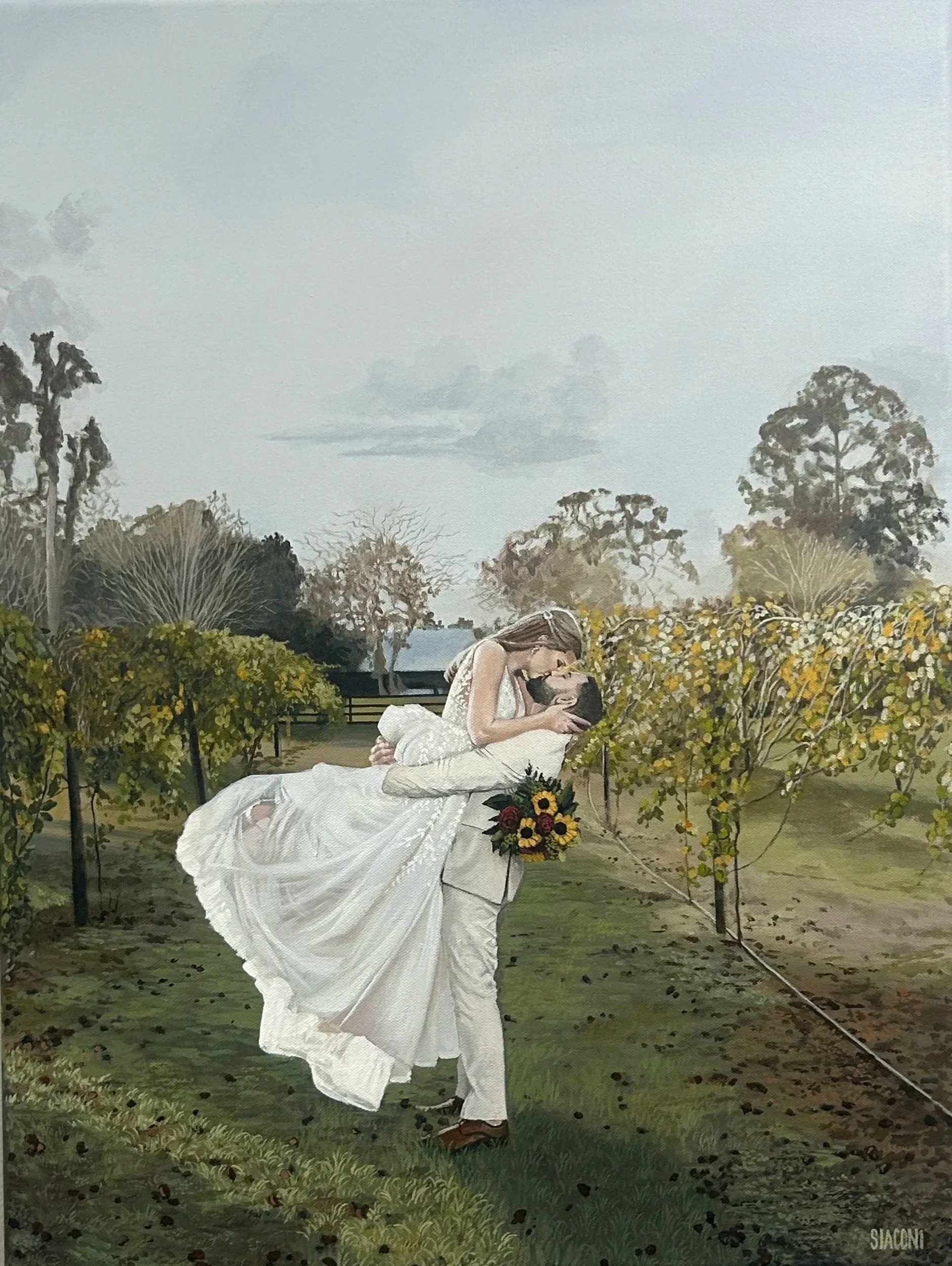 Tierney & Brian 18inx24in