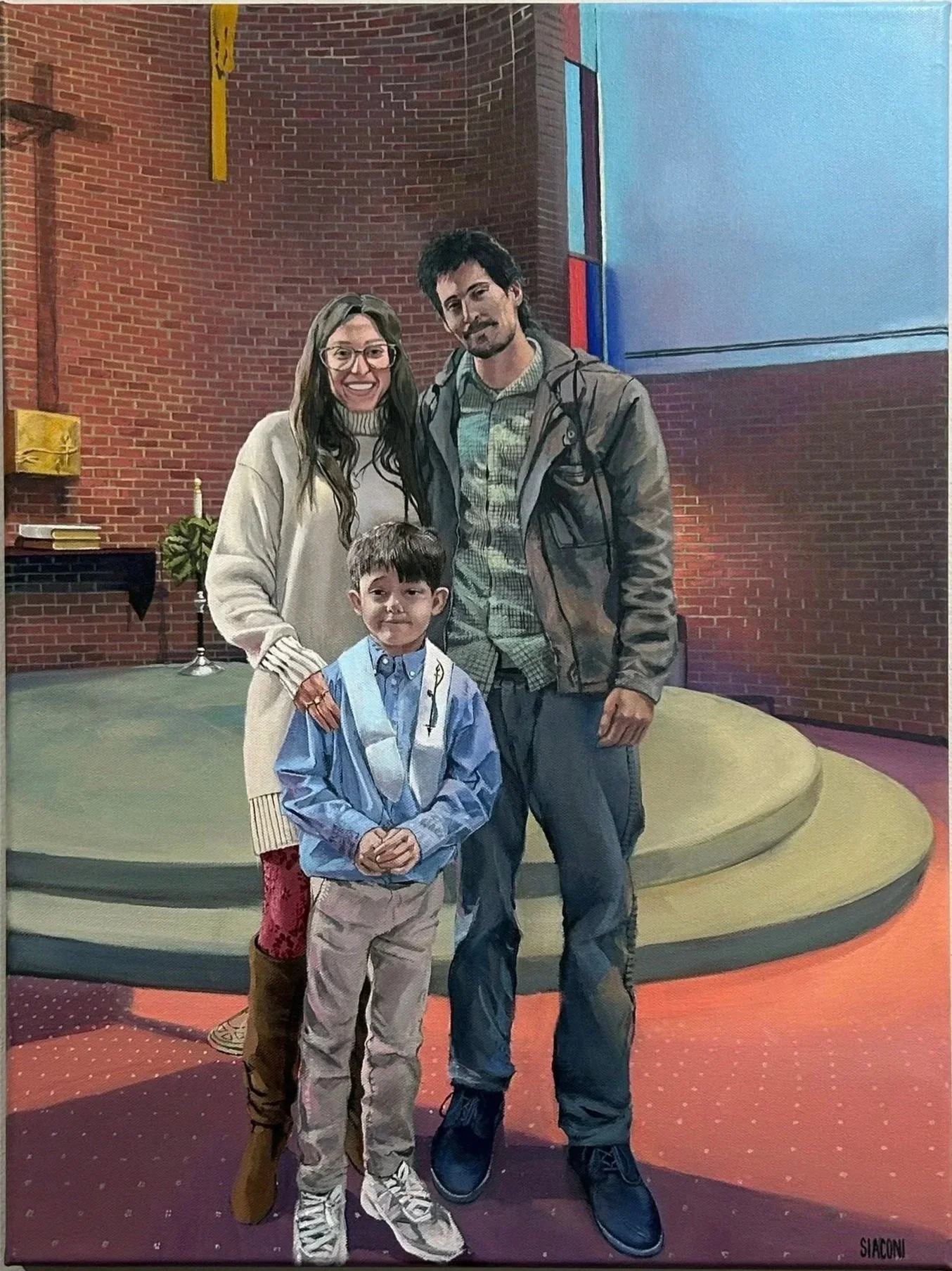 Family Portrait: Ambiance 18inx24in