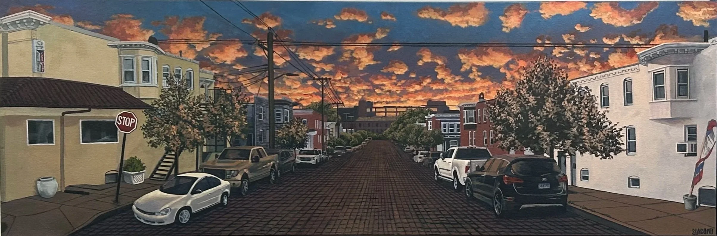 Oldham St & Fleet St 20inx60in