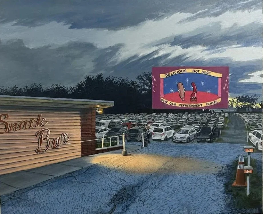 Bengie’s Drive In: Performing Hot Dog 24inx20in