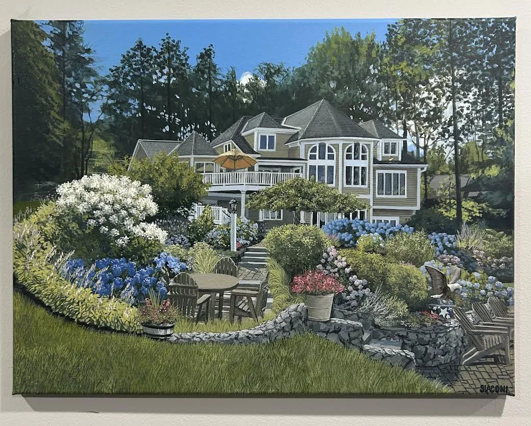 Lake House, NH 18inx24in
