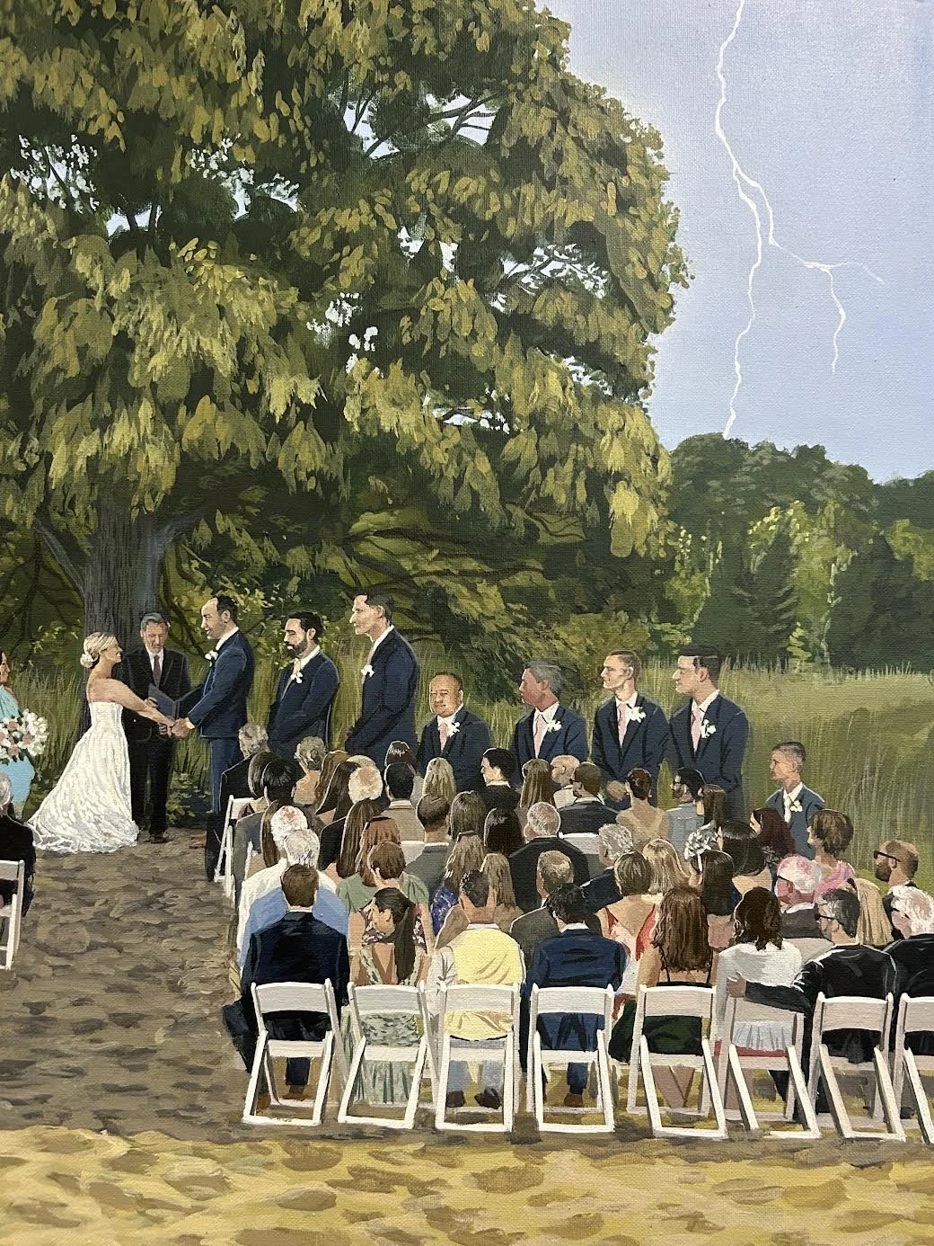 Becky & Justin: Chesapeake Bay Beach Club: Detail #2