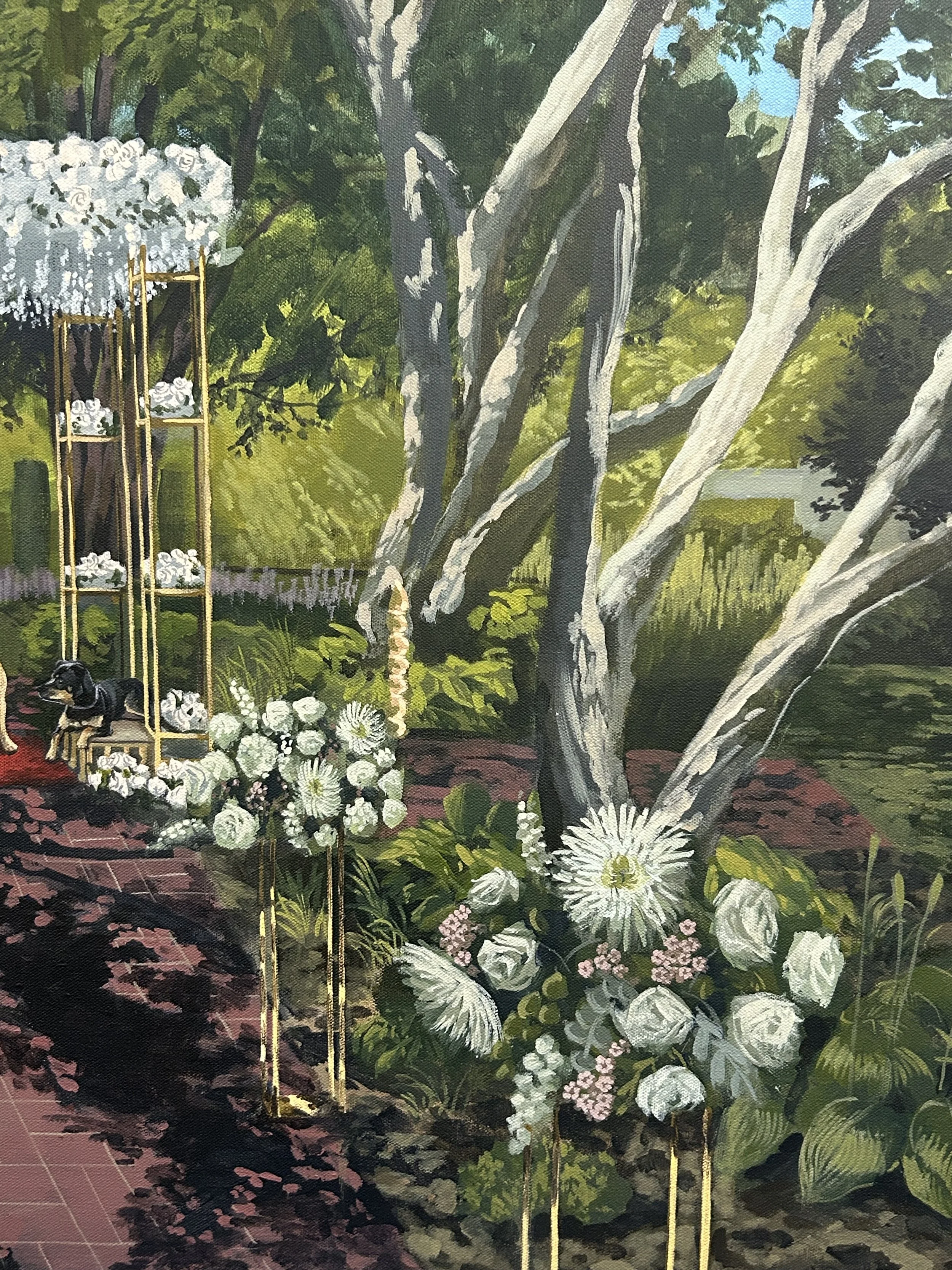 Suhani & Brandon: Belmont Manor: Detail #2