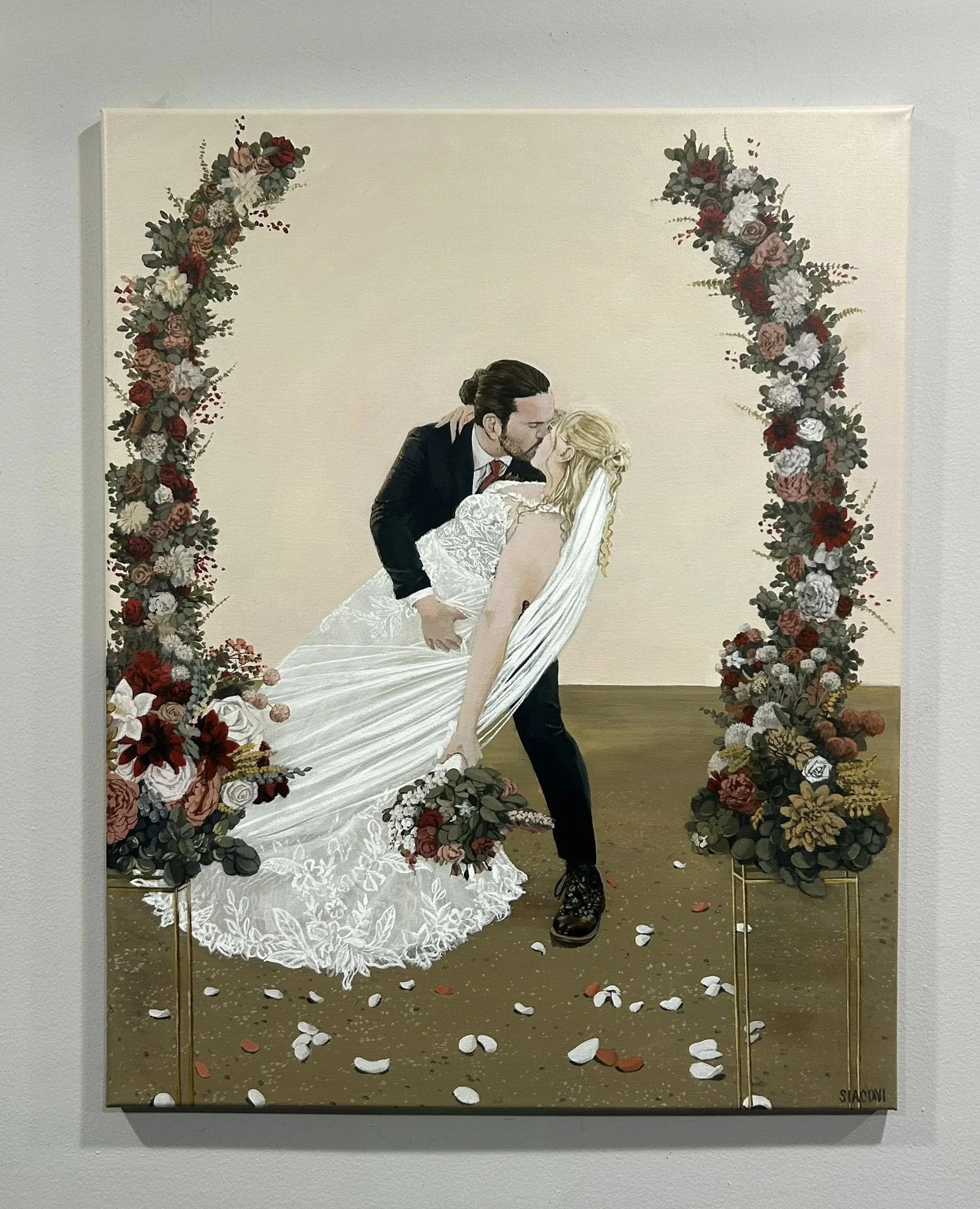 Emily & Calum 24inx30in