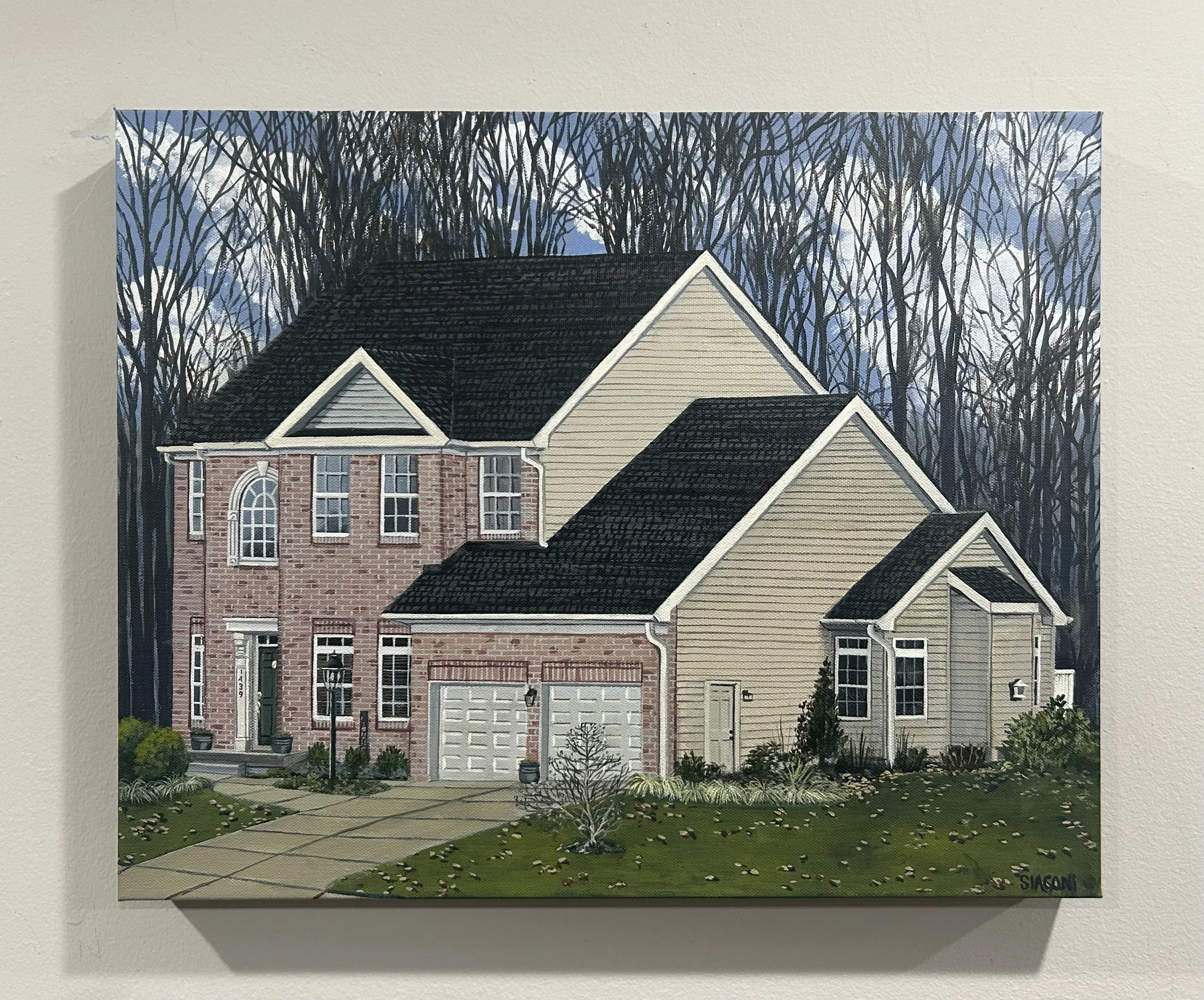 Eagle Ridge Run 16inx20in