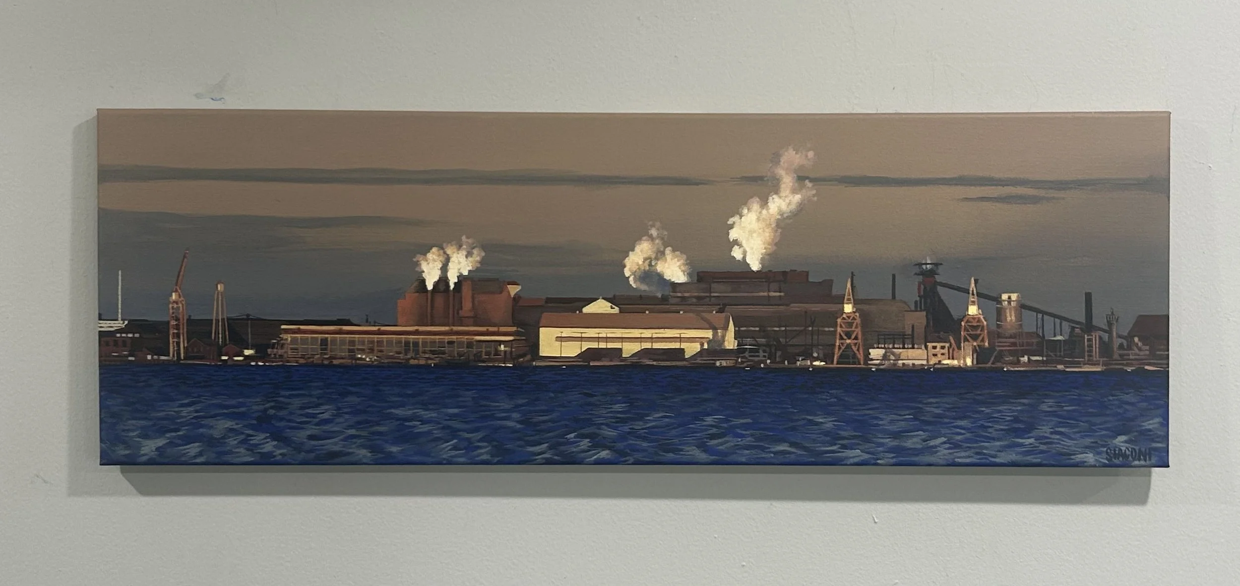 Bethlehem Steel Plant 10inx30in