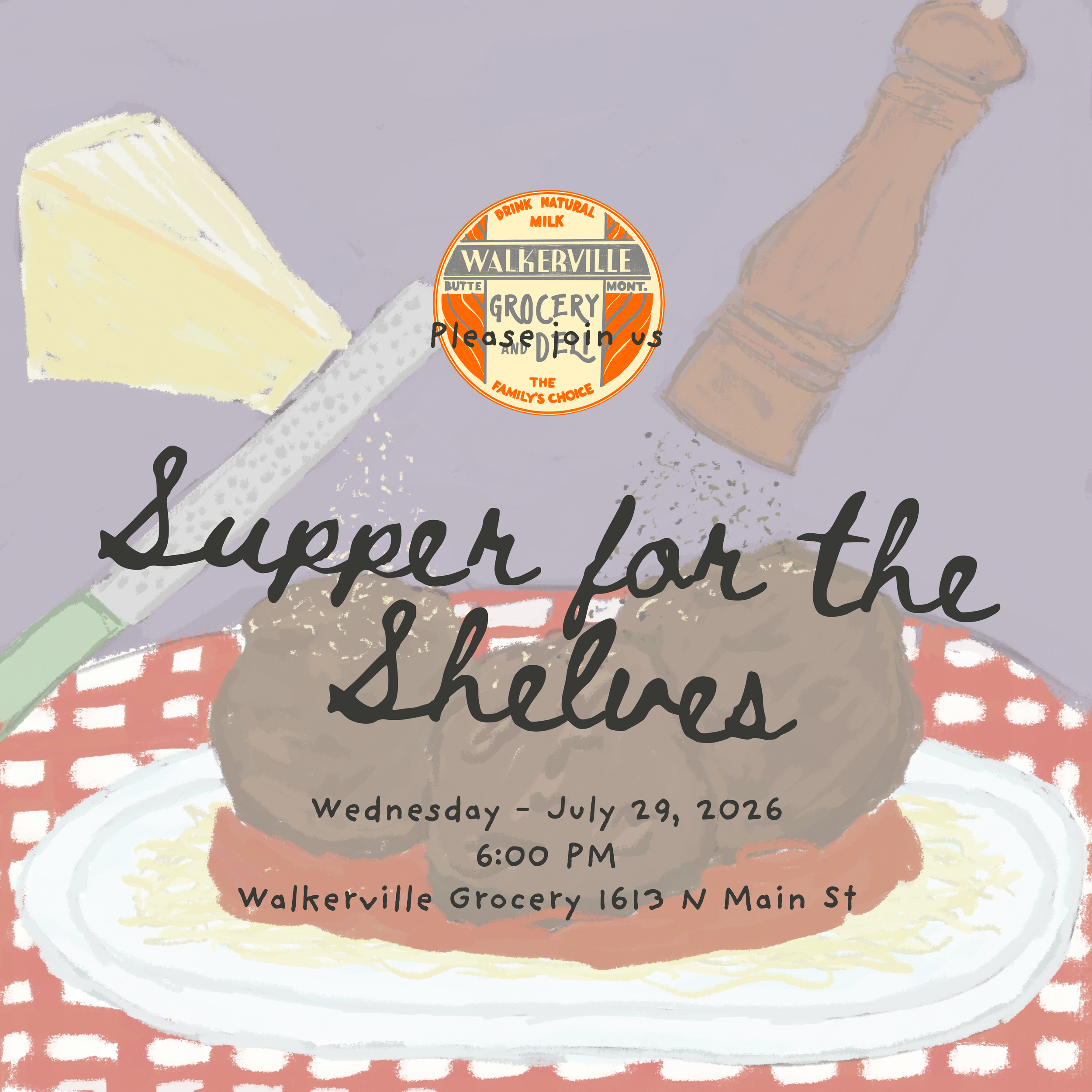 Supper for the Shelves | Walkerville Grocery Fundraiser