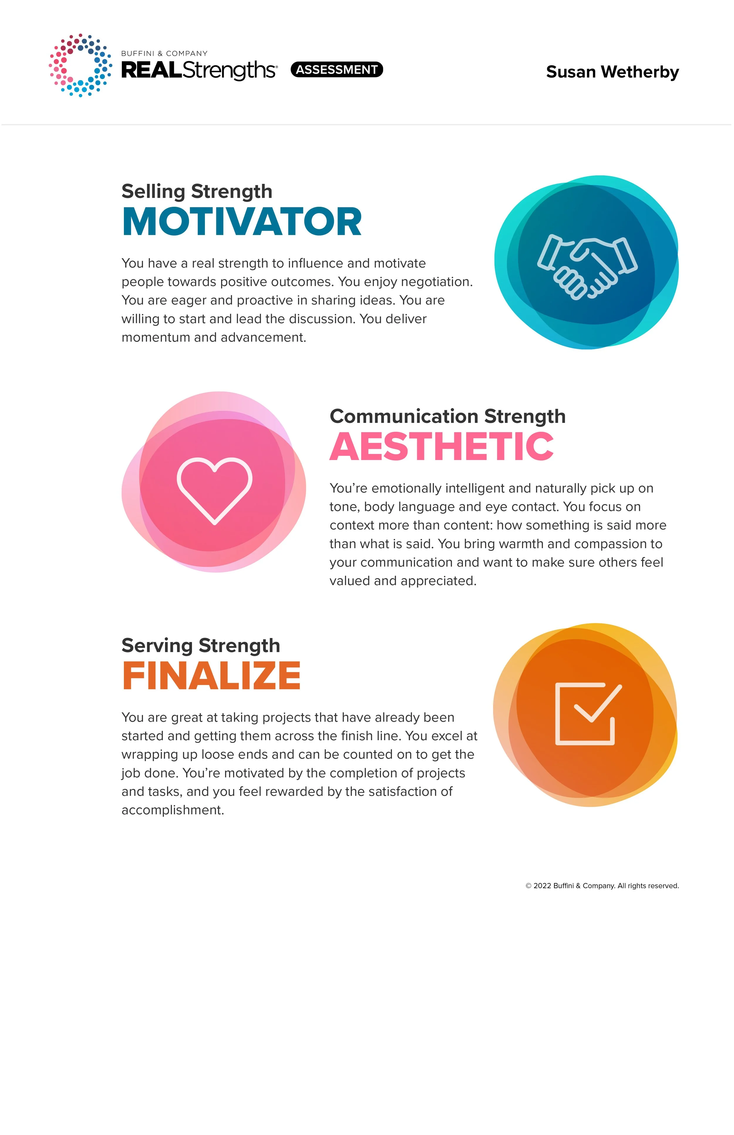 REALStrengths Profile