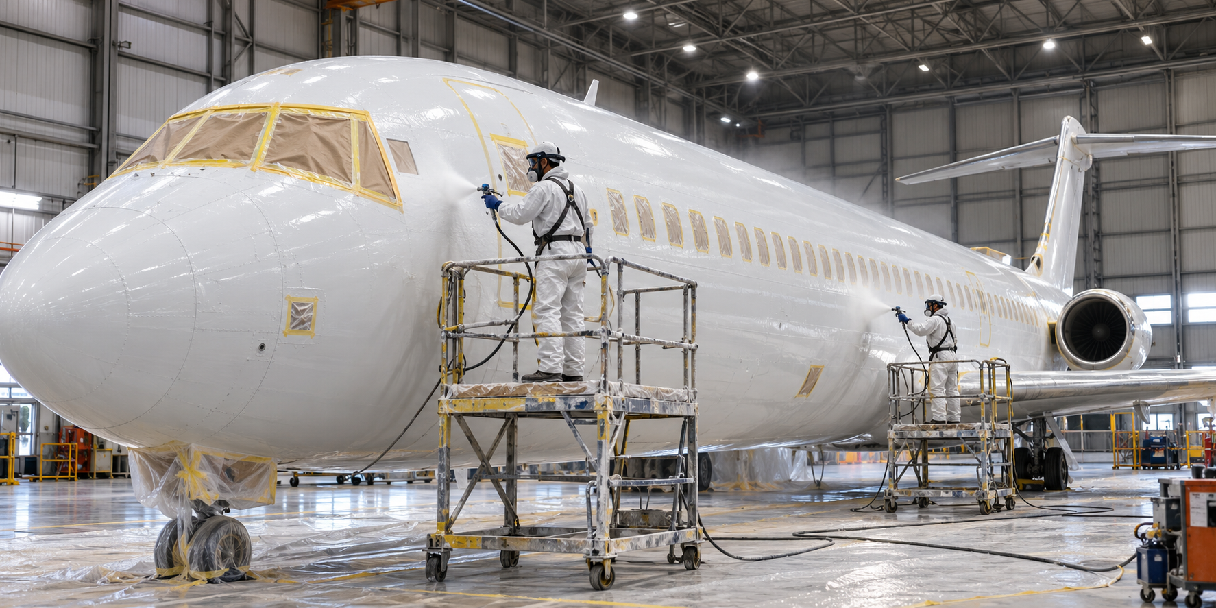 Repainting MD-80