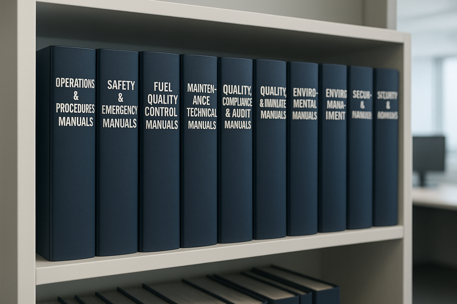 We are giving assistance and consultancy in preparing your company manuals 