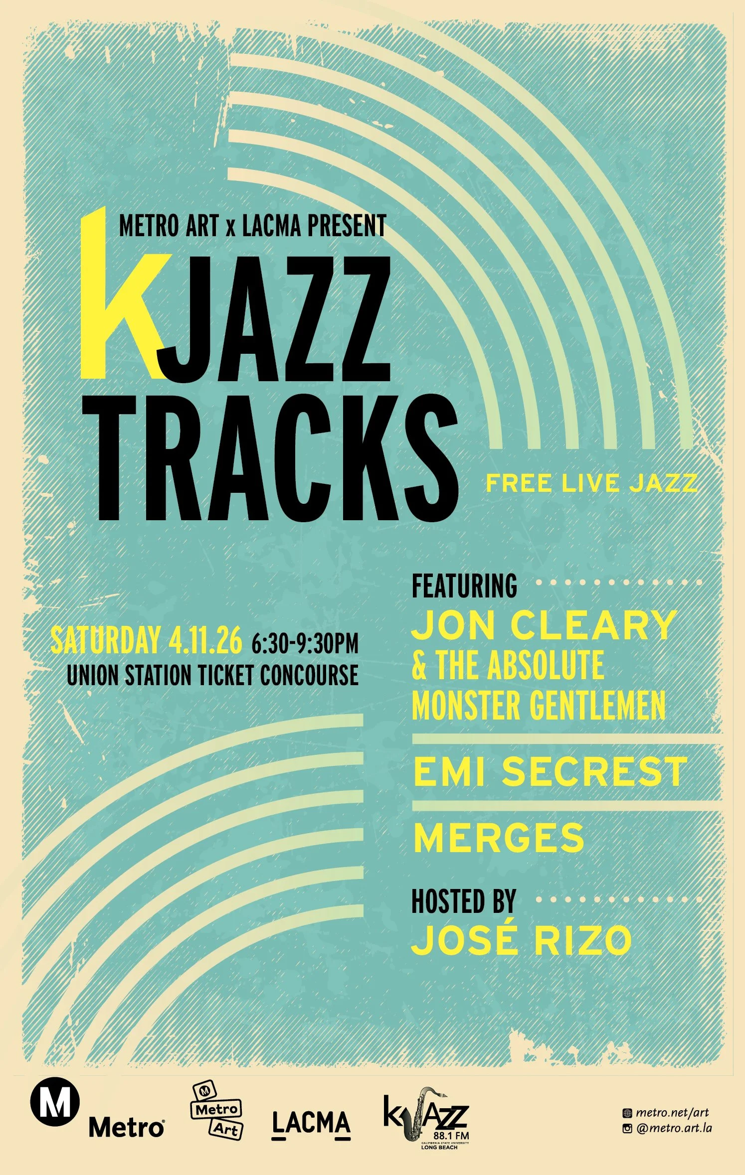 Metro Art Presents: KJazz Tracks at Union Station in Celebration of Jazz Appreciation Month