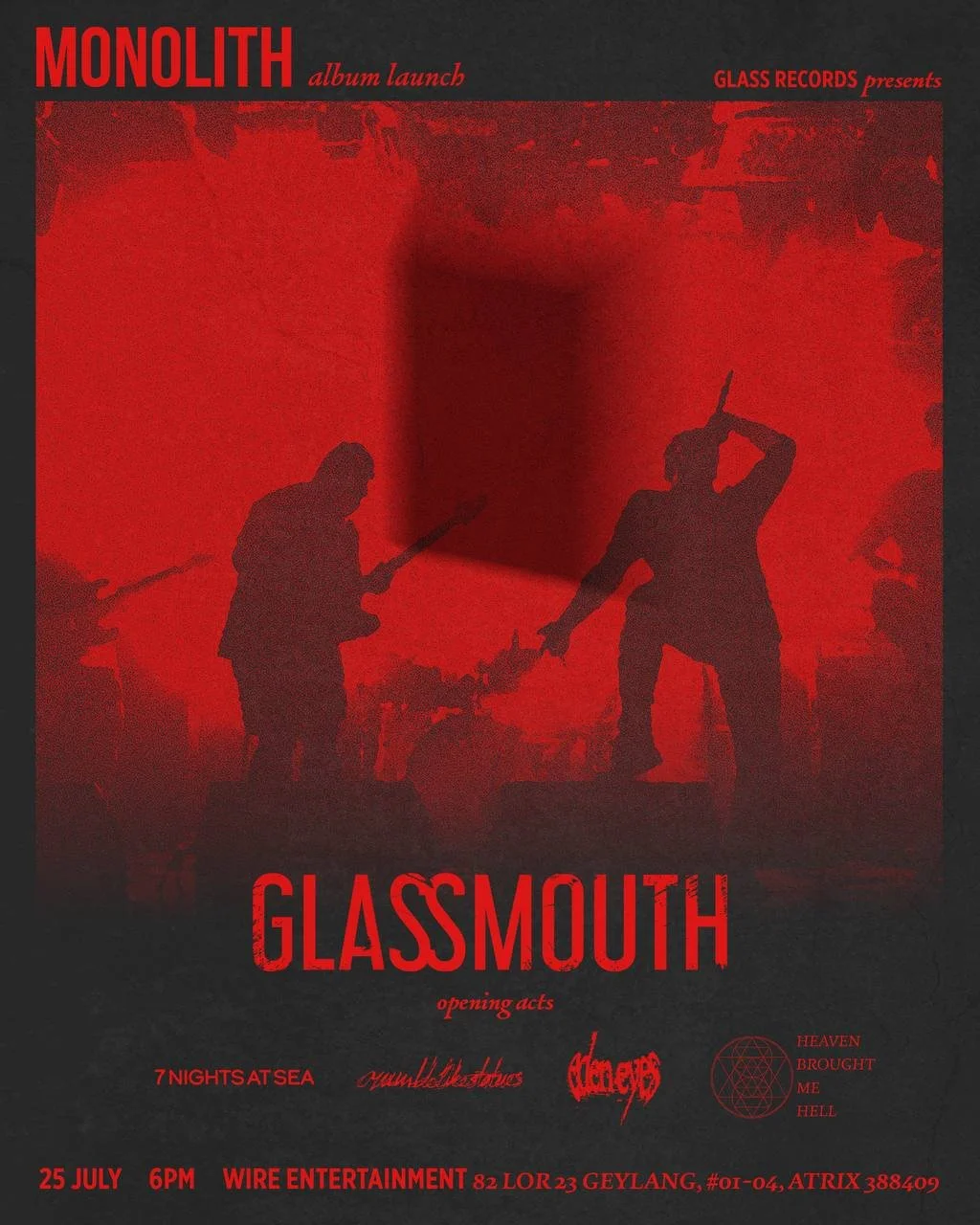 Glassmouth MONOLITH album launch