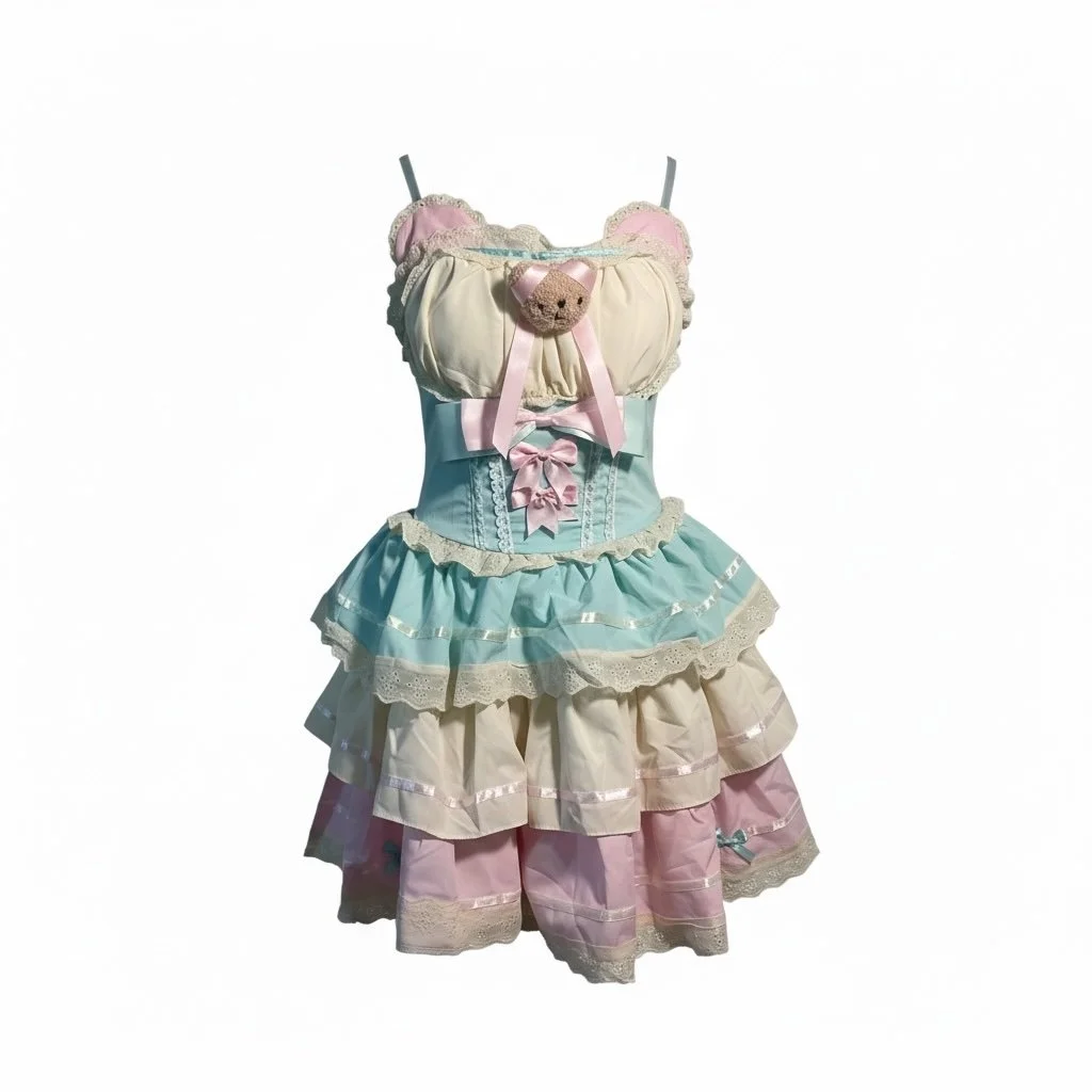 Kawaii Lolita Bear Dress